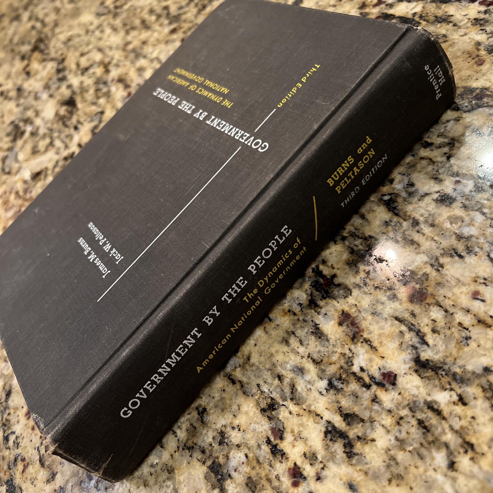 Government by the People The Dynamics of american national goverment Book