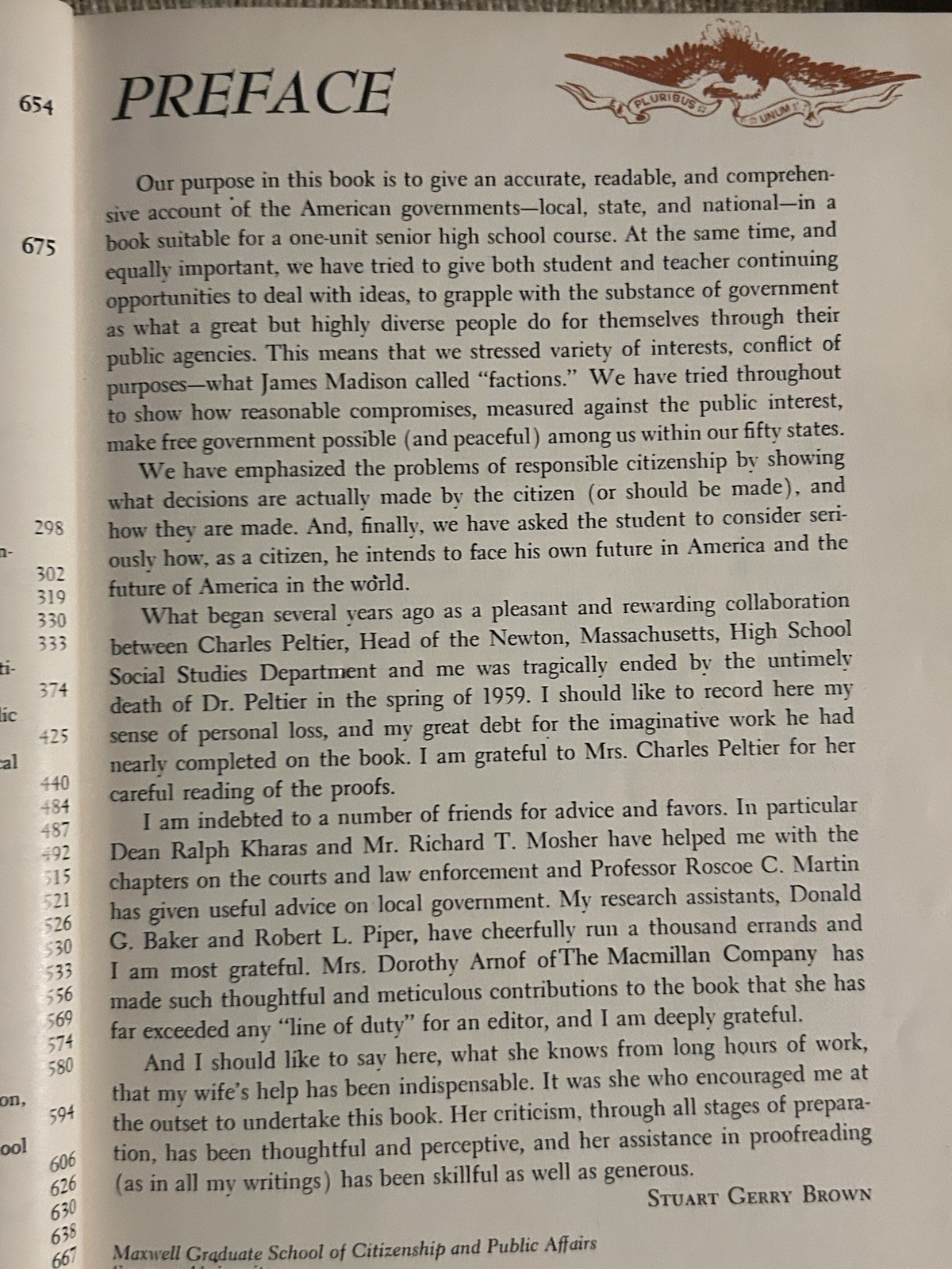 Vintage Civics Textbook ‘Government In Our Republic’ 1960’ Hardcover