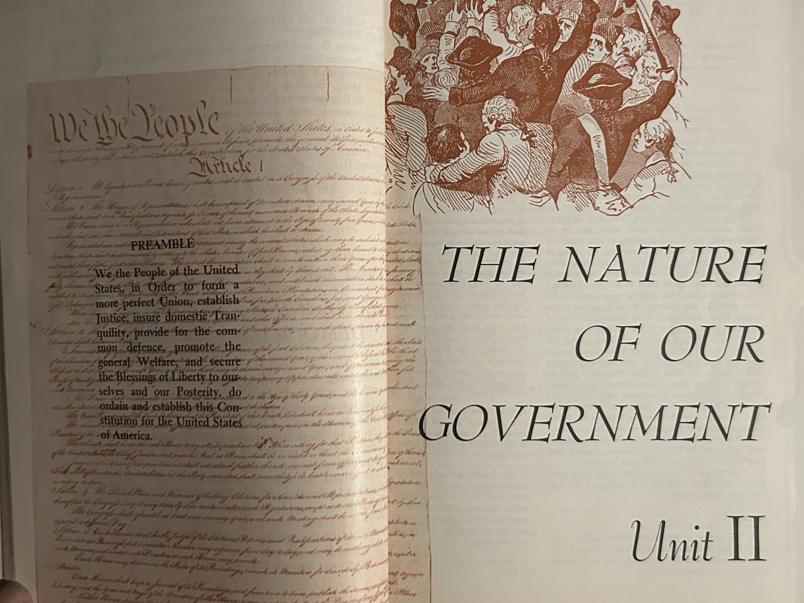 Vintage Civics Textbook ‘Government In Our Republic’ 1960’ Hardcover