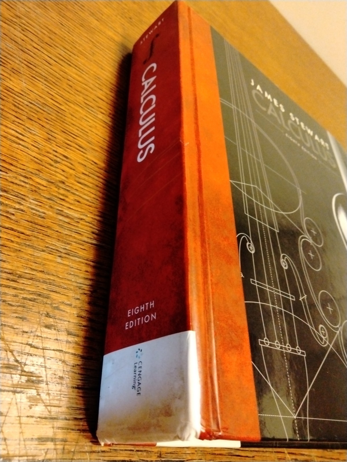 James Stewart Calculus 8th Edition Hardcover Textbook Math STEM Used