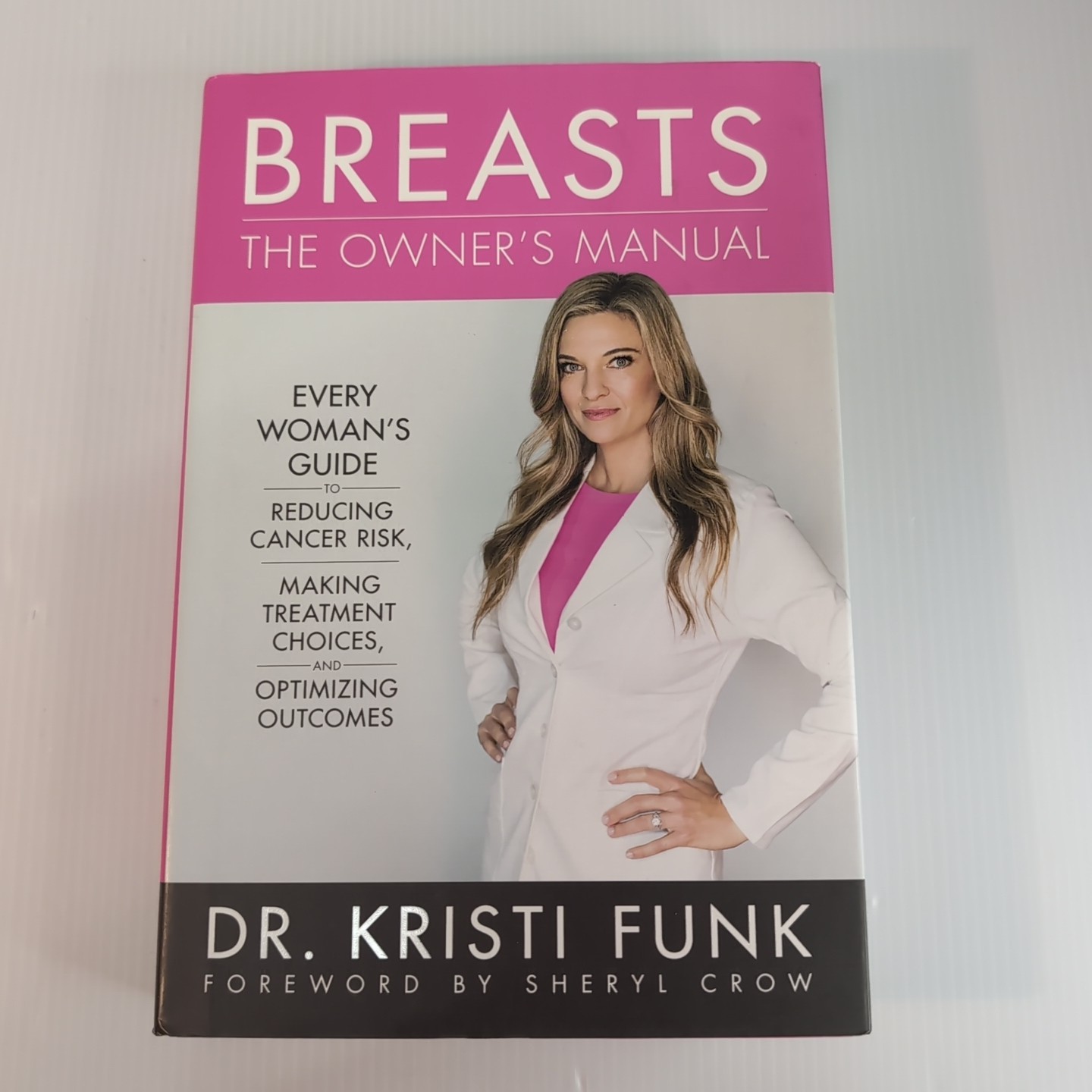 Breast Health Care Self Help Guide Book Dr Kristi Funk Reduce Risk Treatment HC