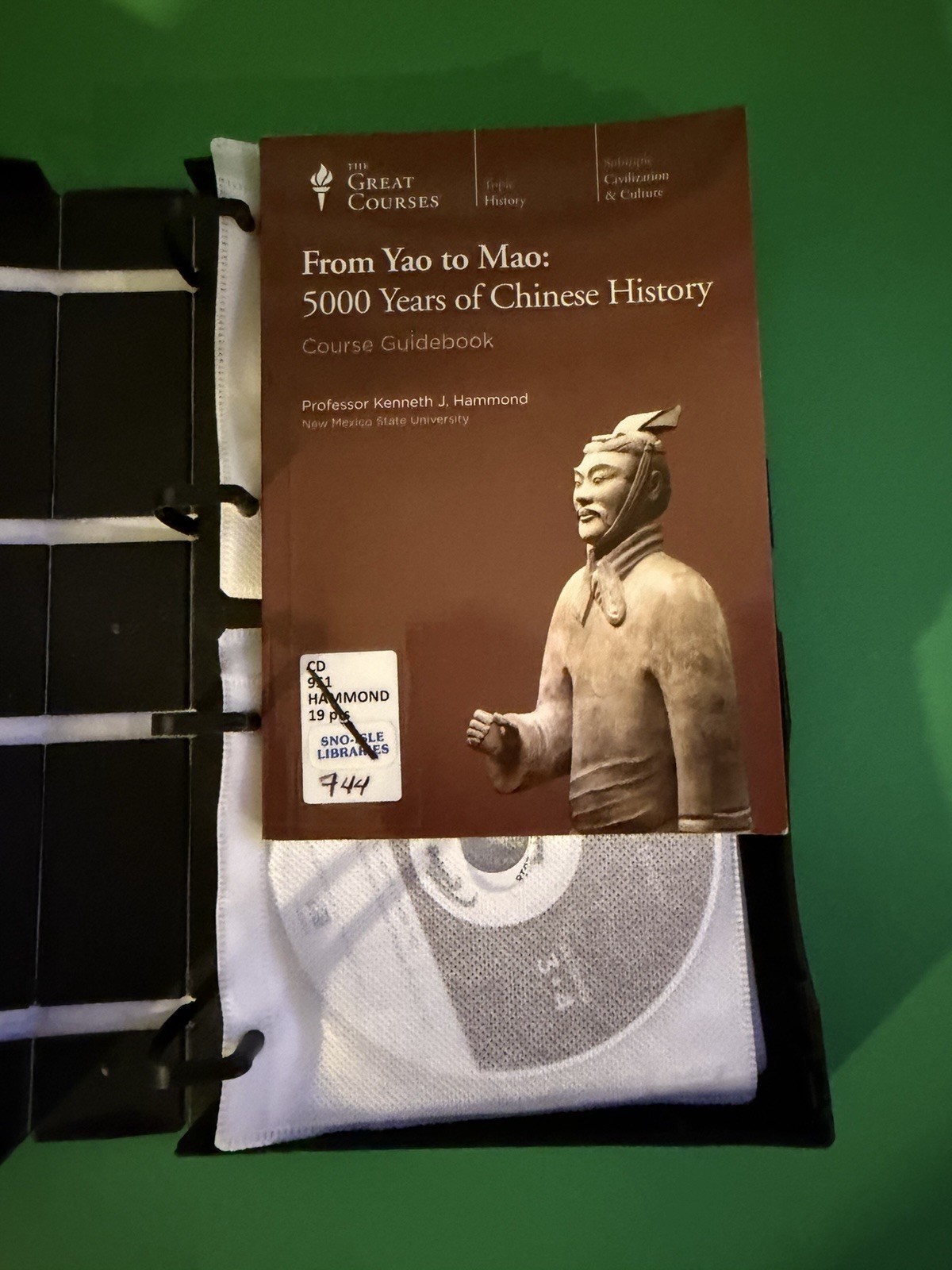 GREAT COURSES From Yao to Mao: 5000 Years of Chinese History/18 CD set EXLIBRARY
