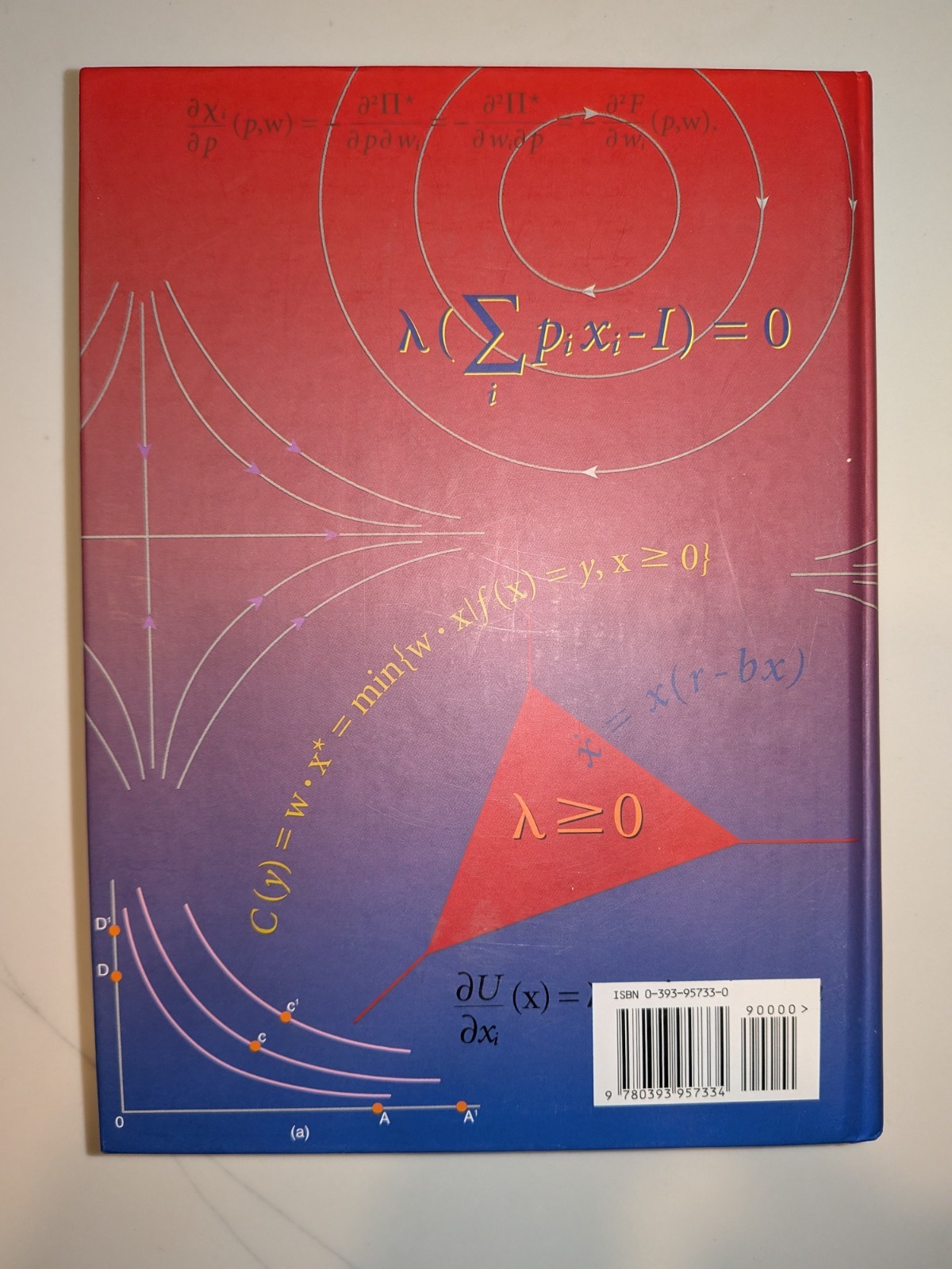 Mathematics for Economists – Carl P. Simon & Lawrence Blume – 1994 – Hardcover