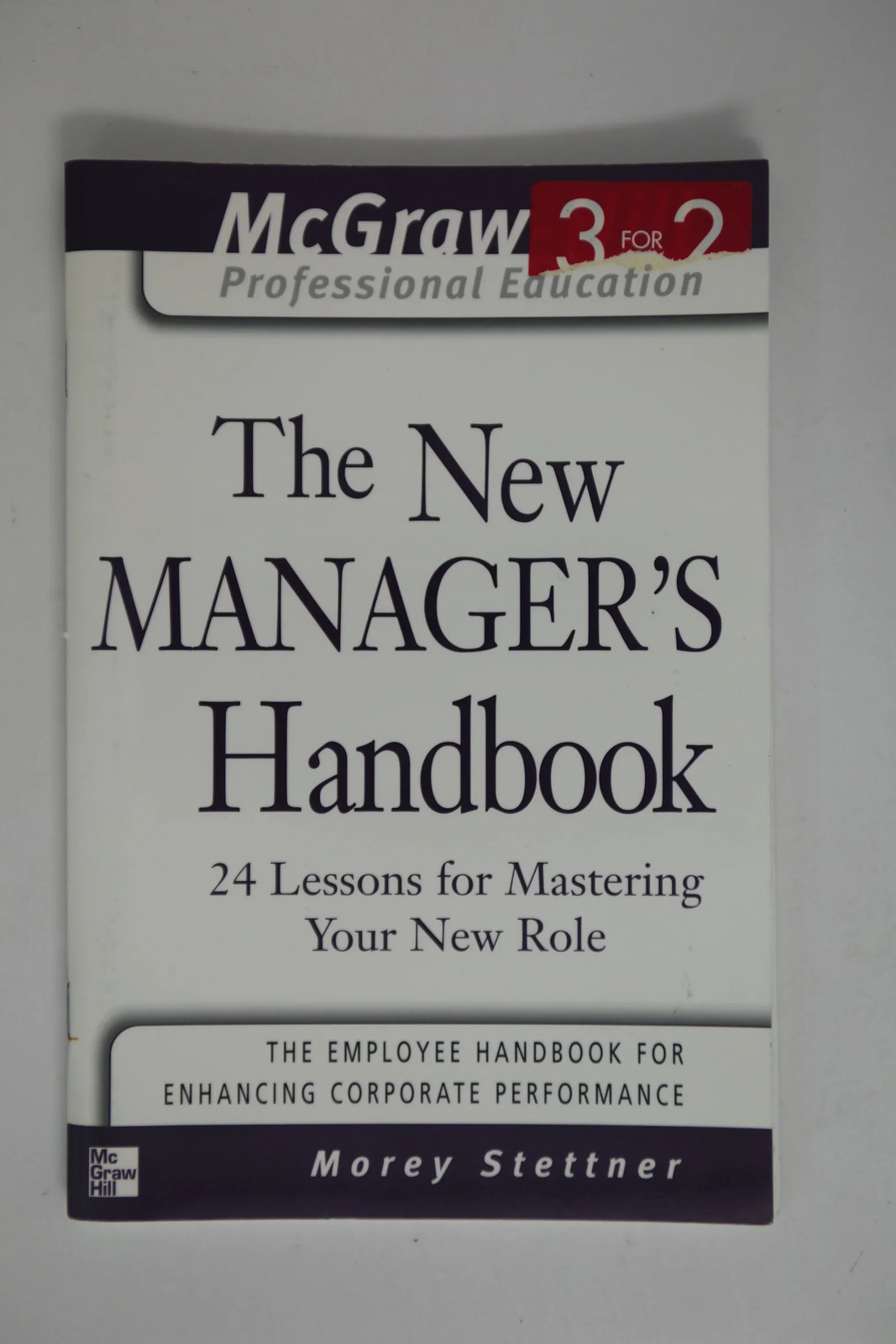 New Manager’s Handbook by Morey Stettner