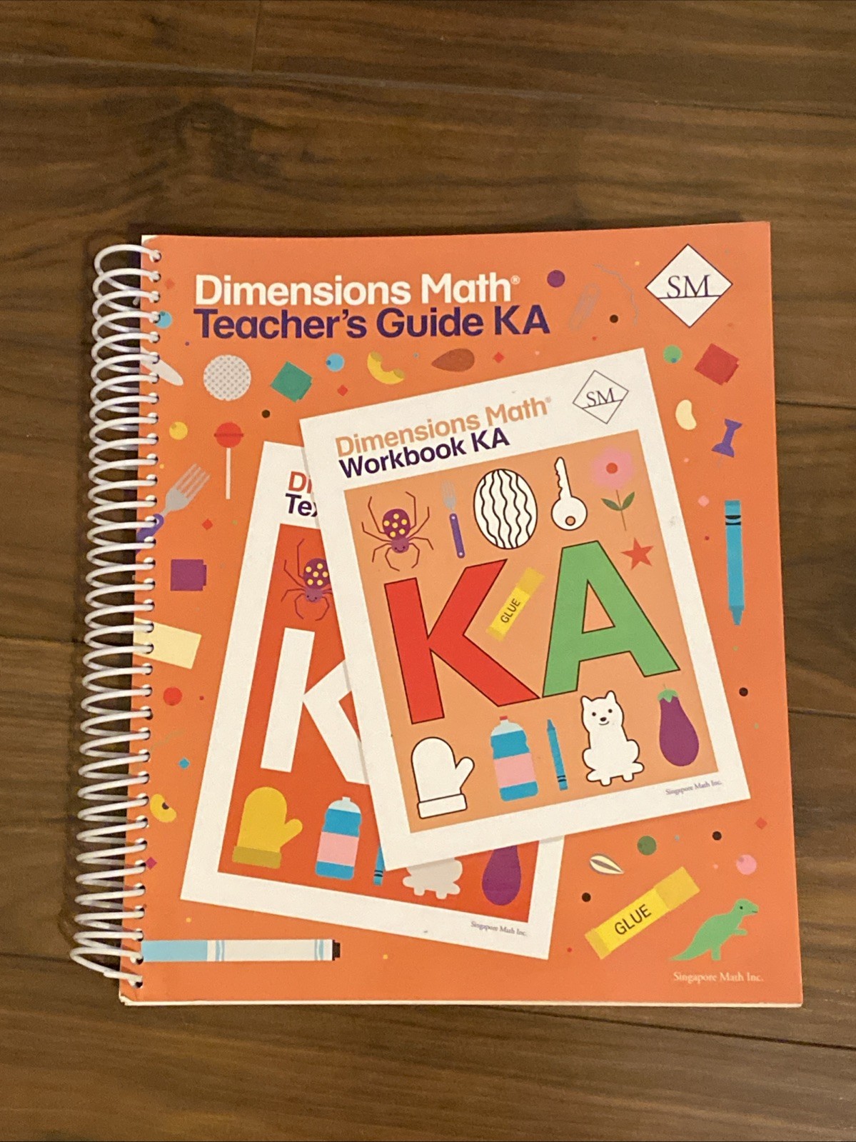 Dimensions Math Teacher’s Guide KA | Singapore Math Inc. [Spiral-bound] [Spi…