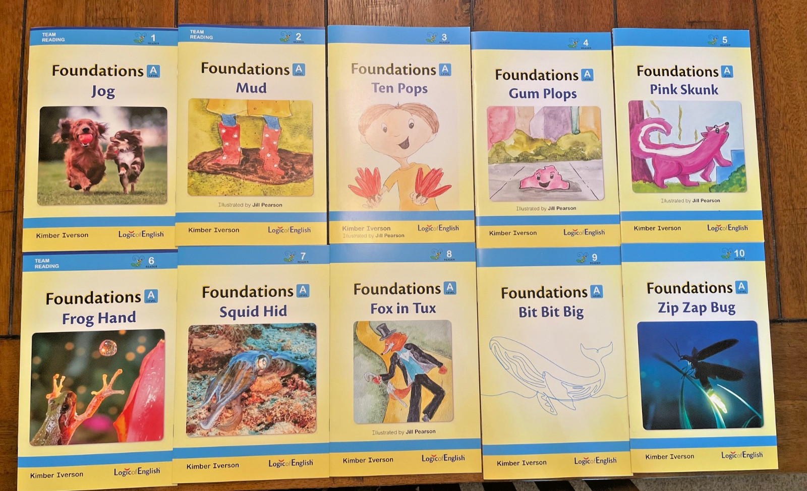 Logic of English Foundations A Complete Set Readers Doodling Dragons Game Cards