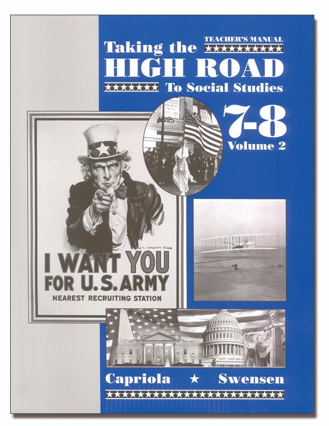 Taking the High Road to Social Studies, Book 7-8 Vol. 2 (344 pages)
