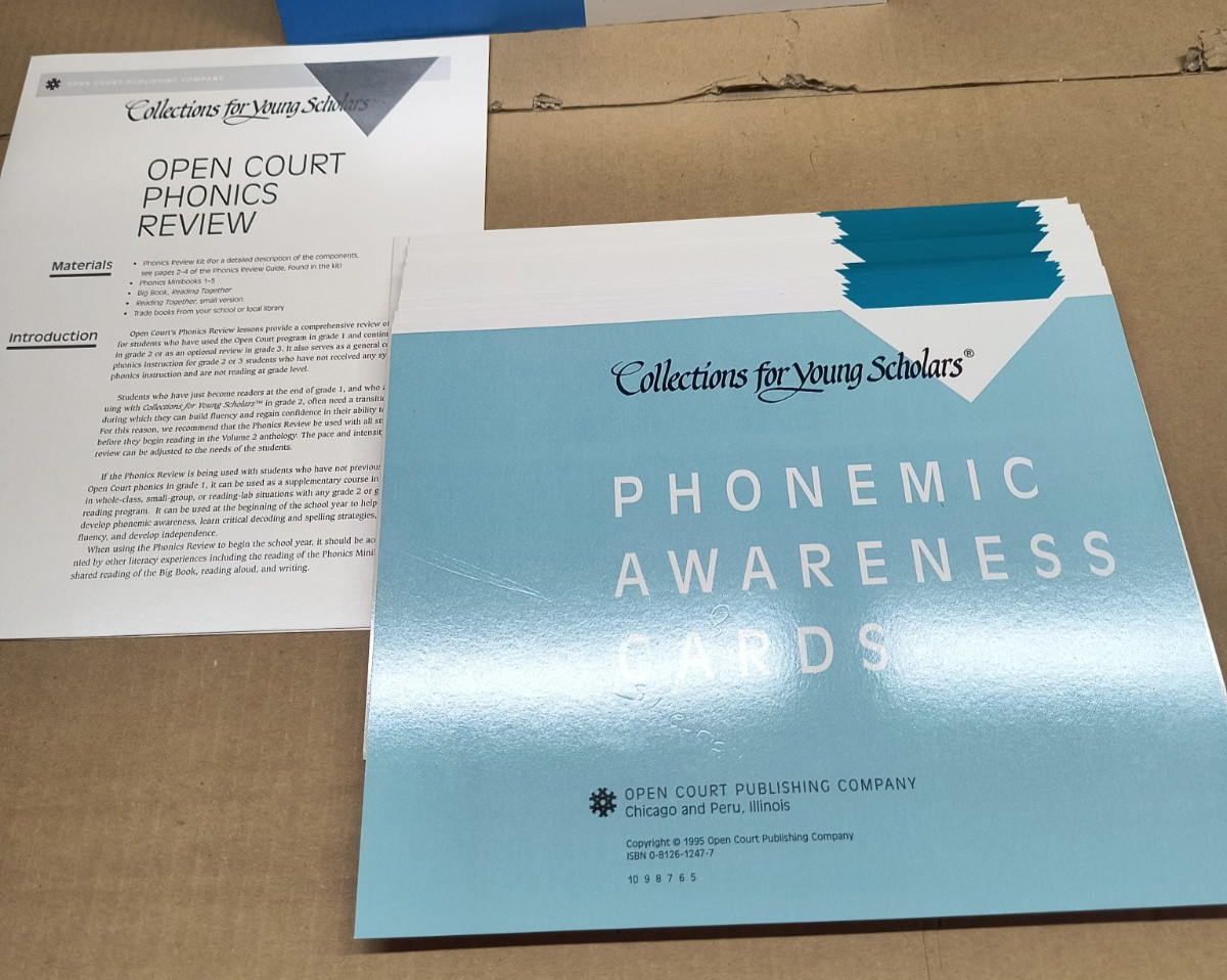 SRA Open Court Reading Collections For Young Scholars Phonics Review Kit ELA