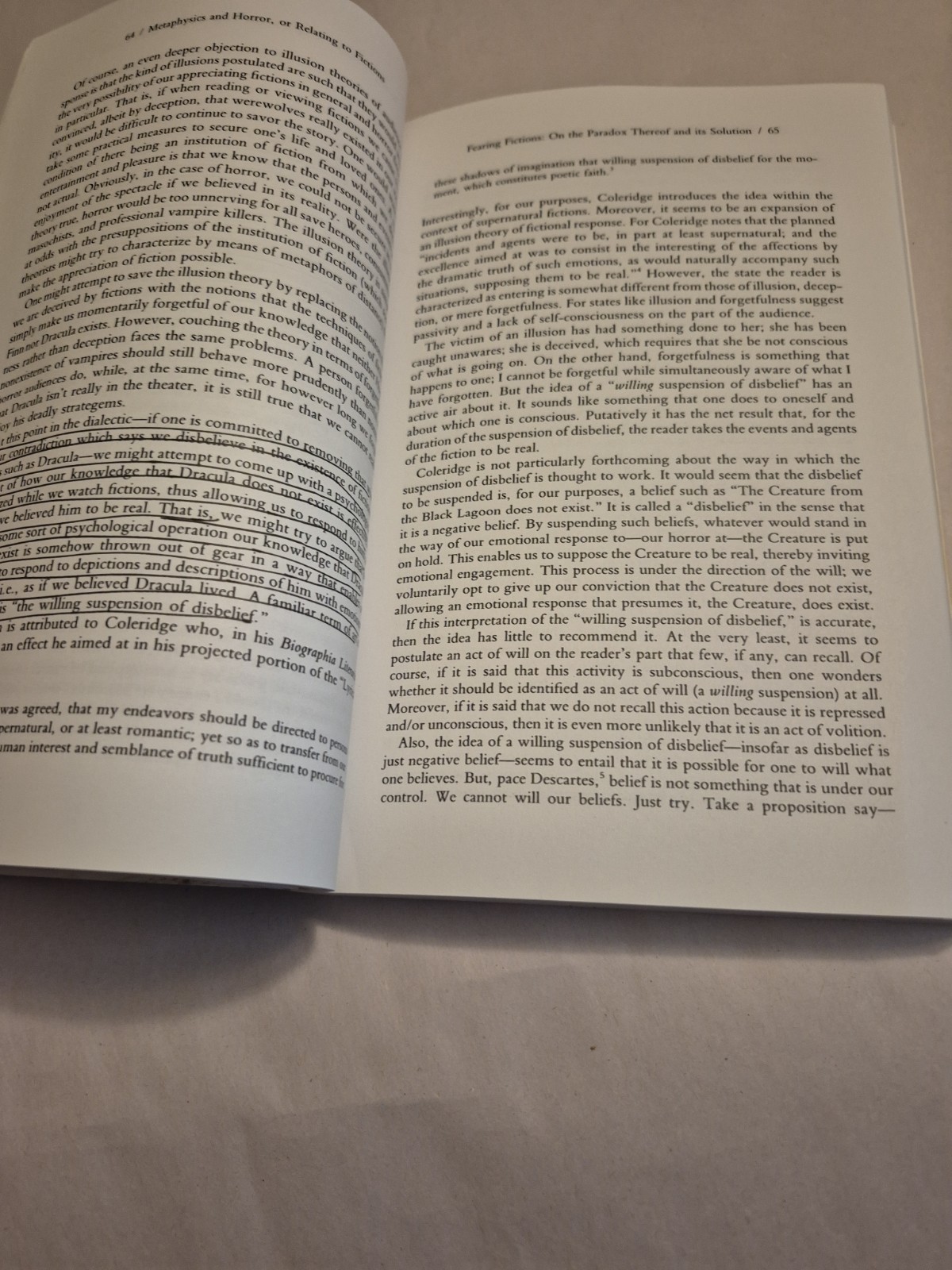 Philosophy of Horror : Or, Paradoxes of the Heart by Nöel Carroll (1990, Uk-B…