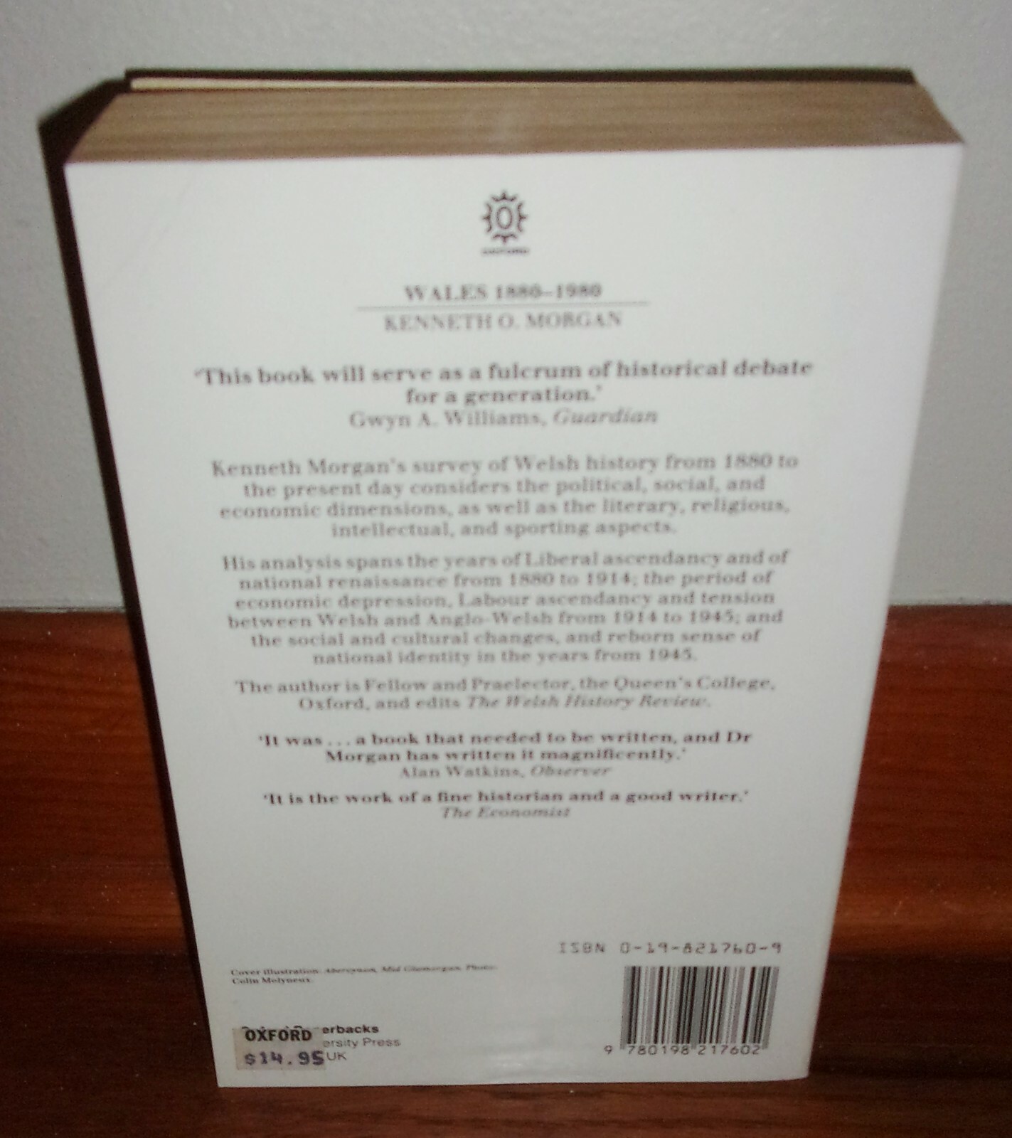 REBIRTH OF A NATION, 1880-1980-WALES-United Kingdom-Kenneth O. Morgan-SUPERB uk!
