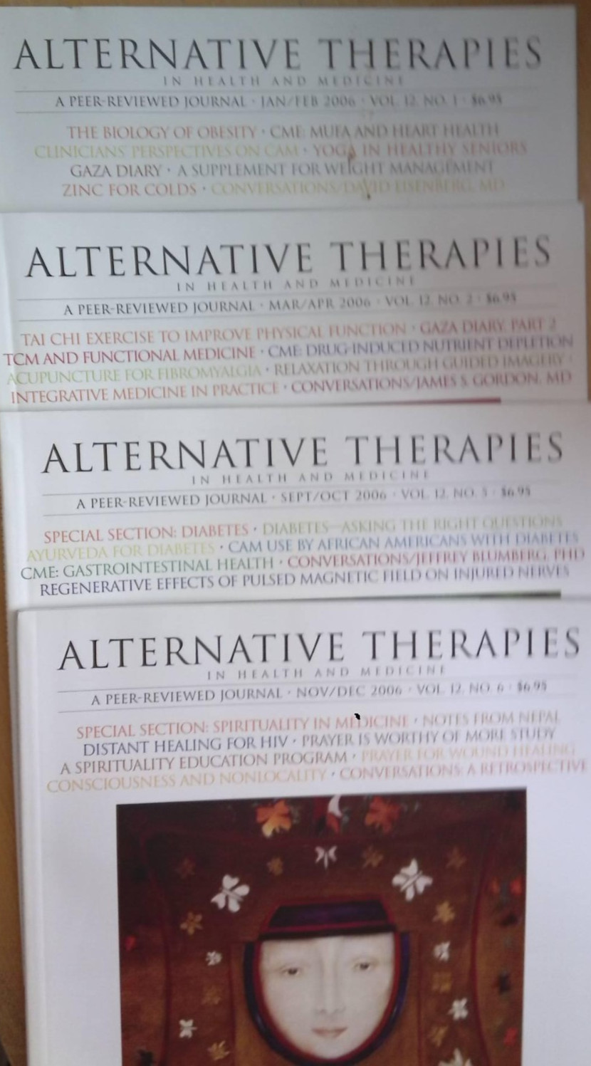ALTERNATIVE THERAPIES IN HEALTH AND MEDICINE 11 vols