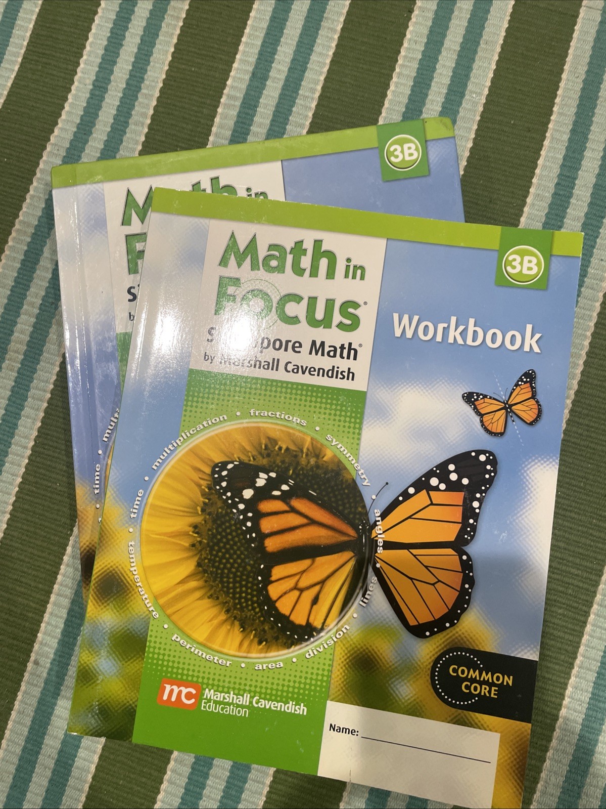 Math in Focus: Singapore Math: 3rd Grade Student 3B Textbook and Workbook Set