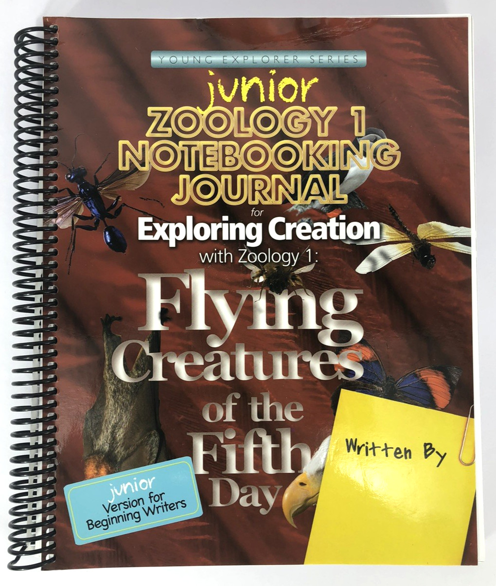 Apologia Lot Young Exploring Creation Zoology 5th Day Textbook Notebooking