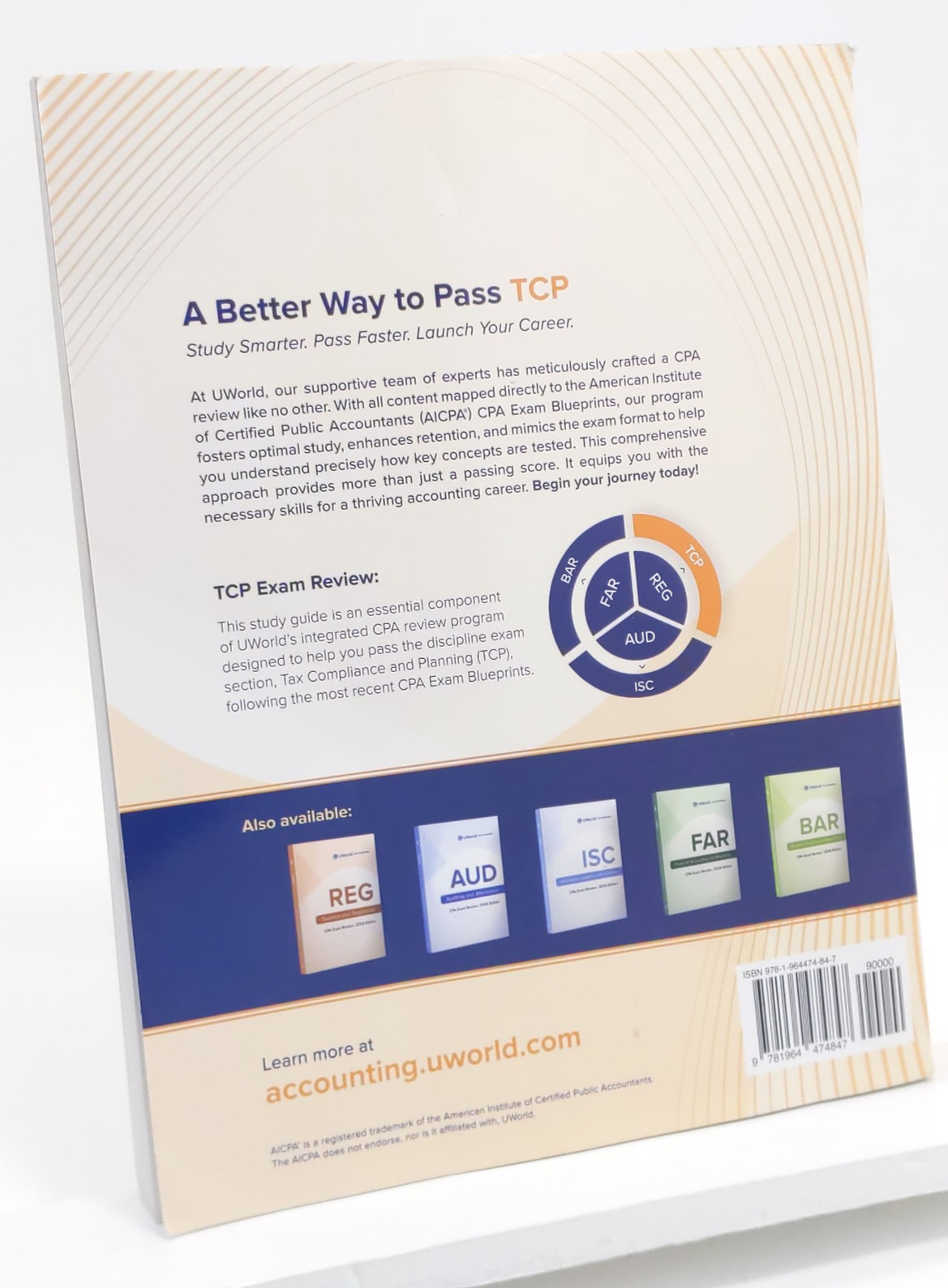 UWorld: Accounting TCP Tax Compliance & Planning CPA Exam Review 2026 Edition