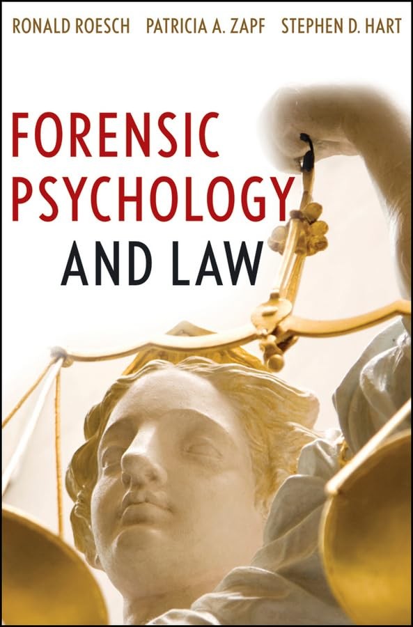 Forensic Psychology and Law – hardcover Roesch, Ronald|Hart, Stephen D.|Zapf…