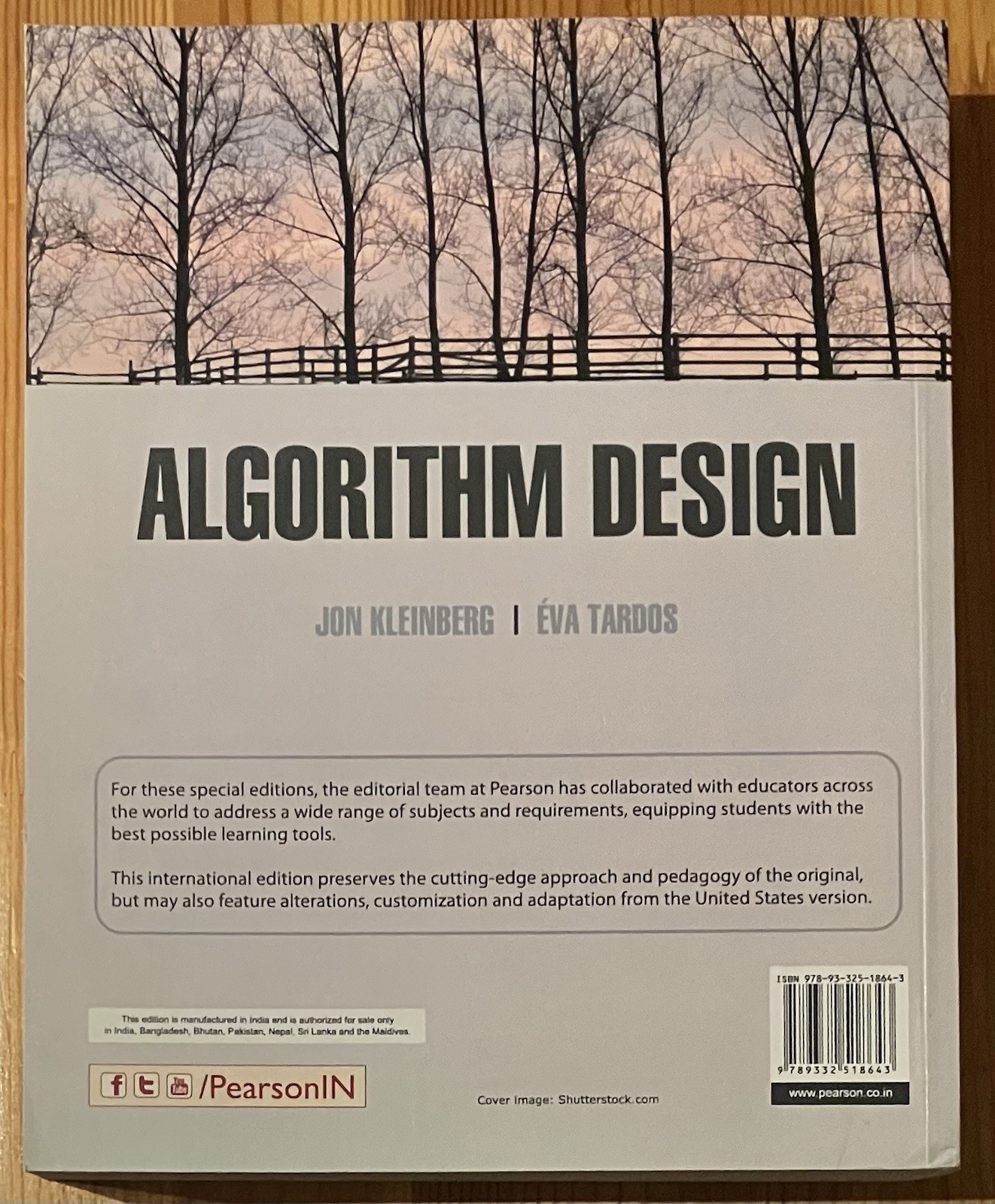 Algorithm Design Kleinberg Tardos Indian Subcontinent International Edition