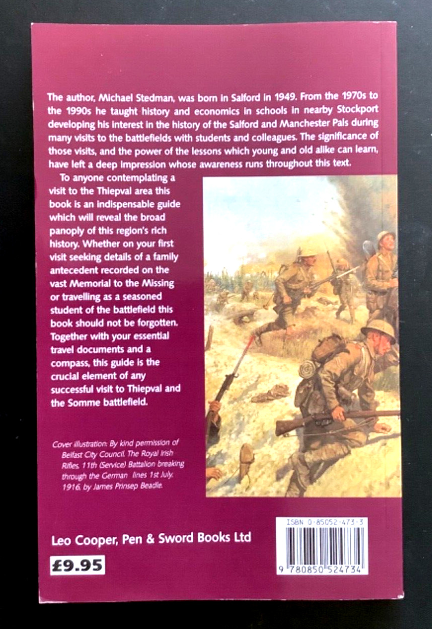 Thiepval: Somme (Battleground Europe) – Michael Stedman – Paperback r/p 1997