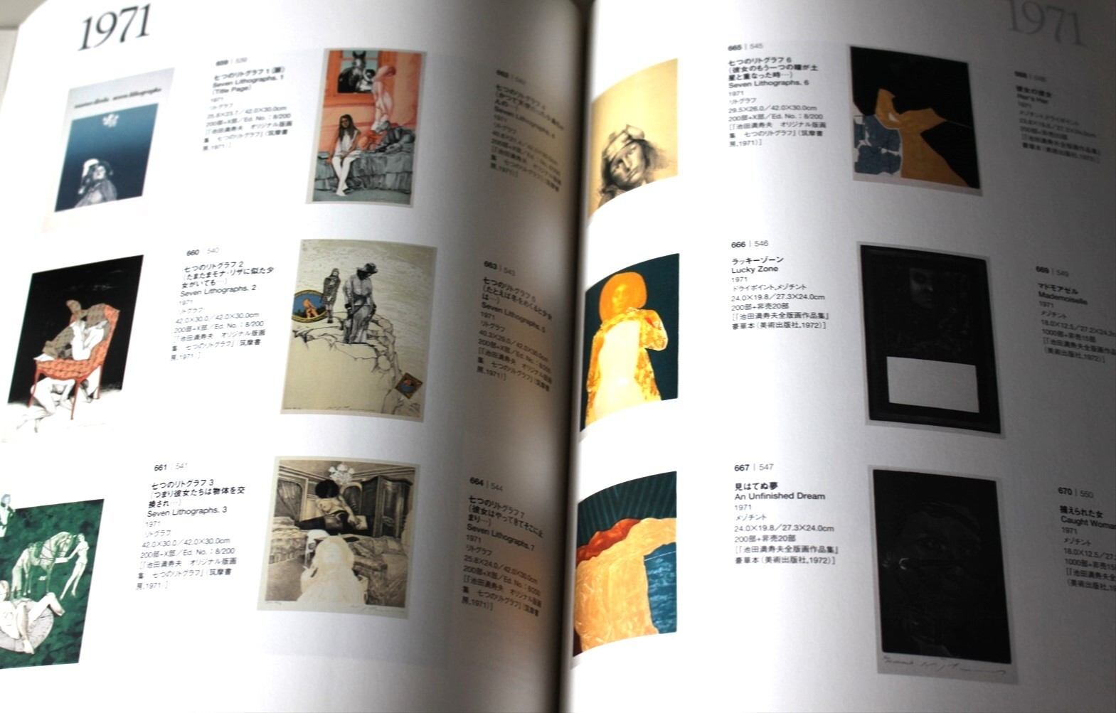 Rare The Art of Mitsuo Ikeda: Masterpiece Collection Art Book Printmaking & More