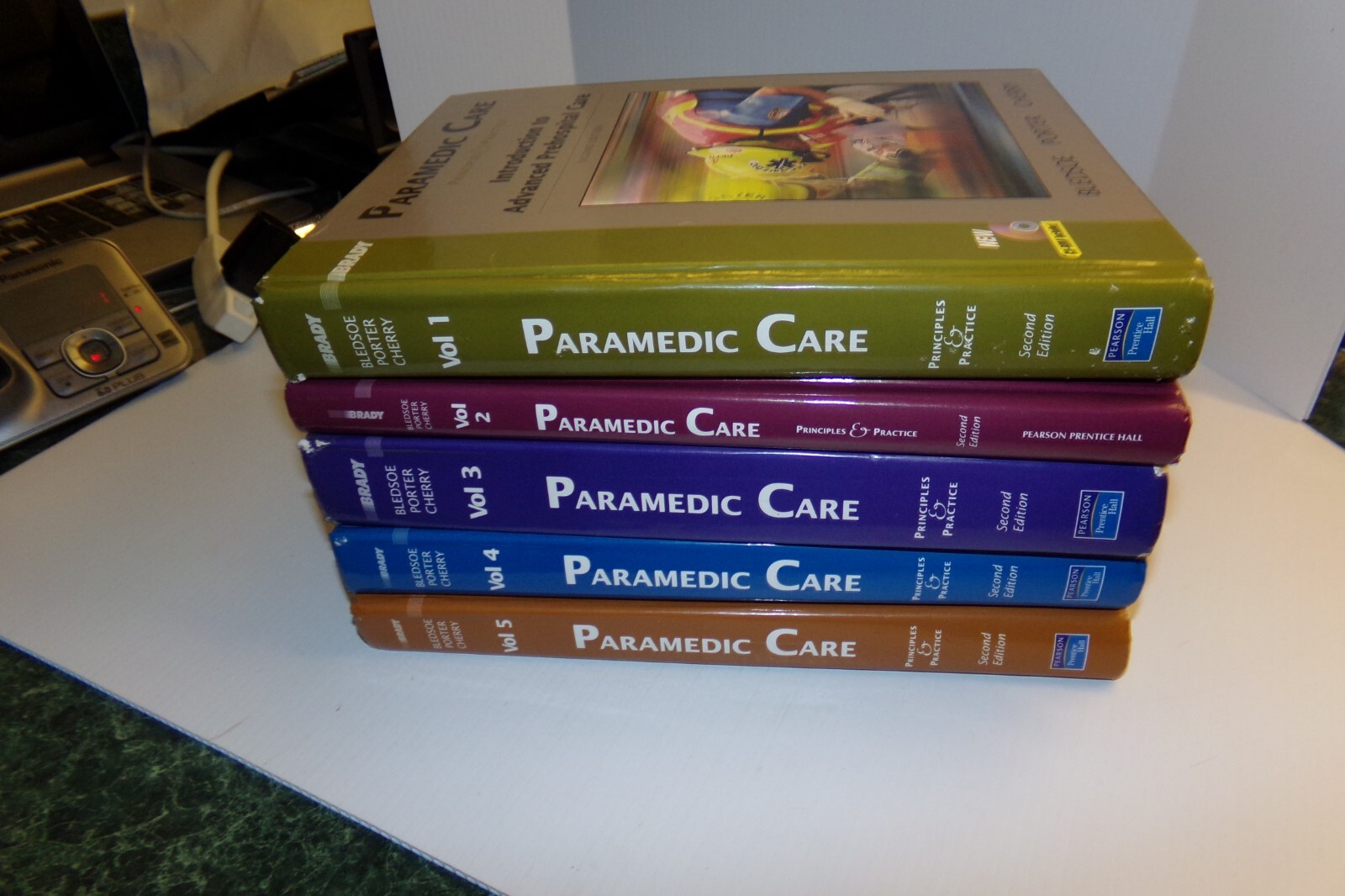 Brady Paramedic Care, 2nd, 5 Volumes, plus others (Total 10 Textbooks)