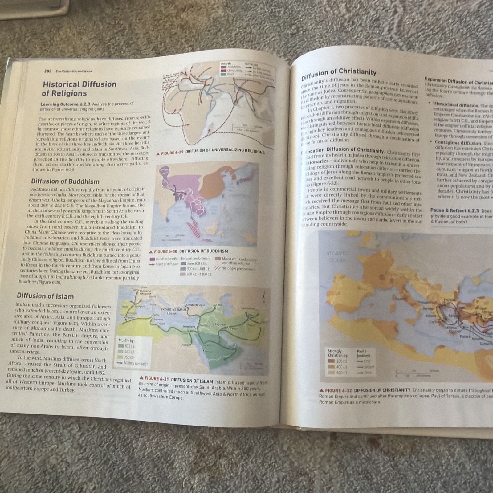 Cultural Landscape : An Introduction to Human Geography by Rubenstein 13th e