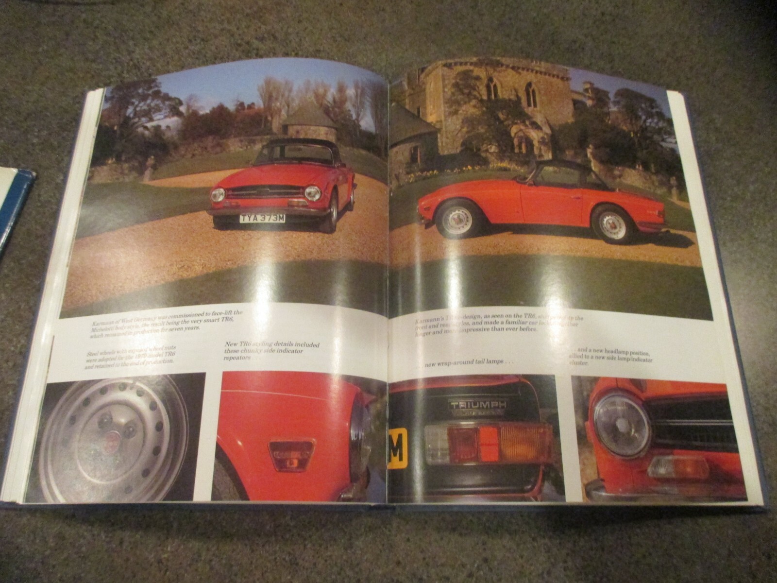 Nice Used “Triumph TRs the Complete Story” by Graham Robson,Crowood Press 1st Ed