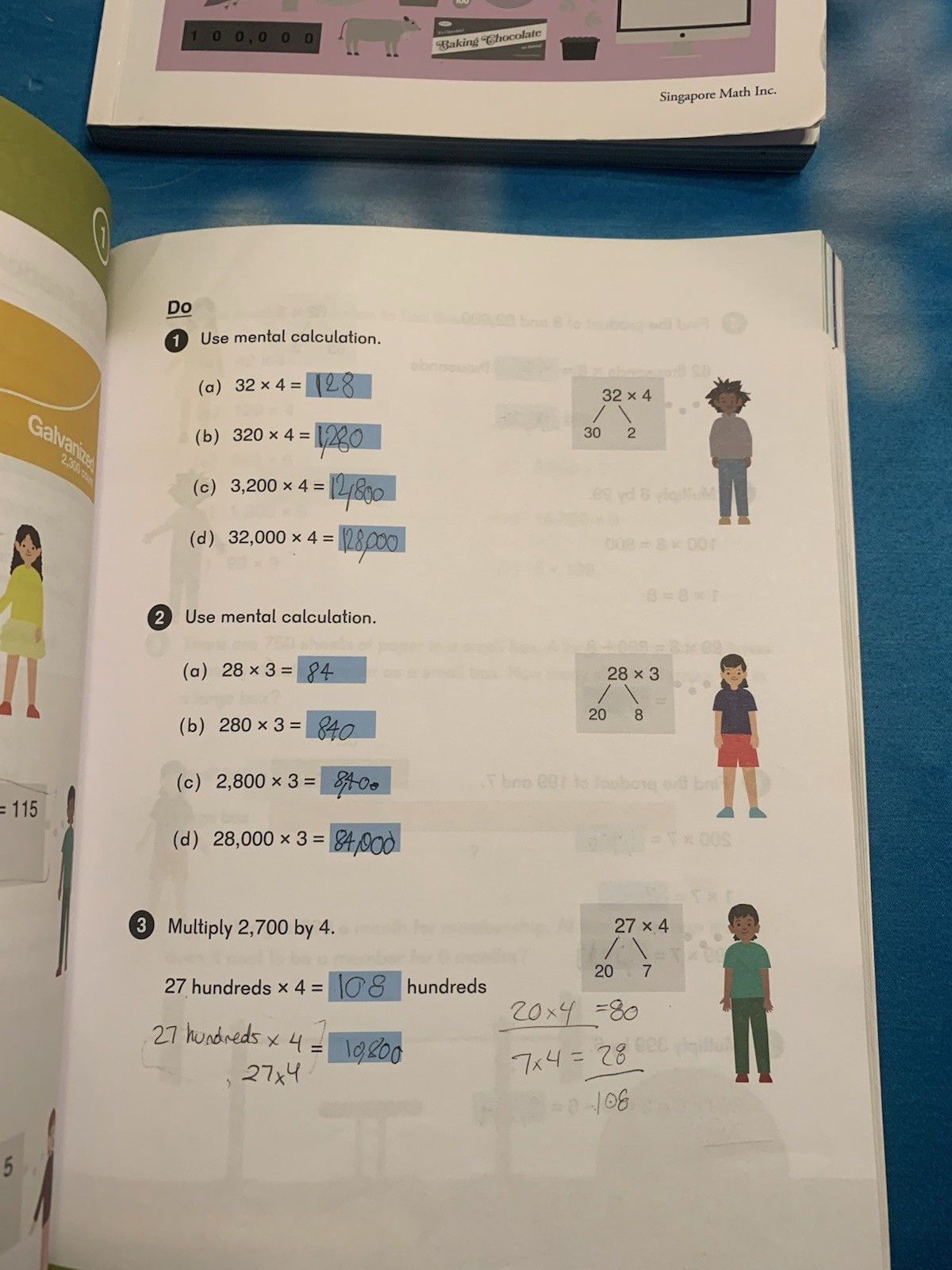 Singapore Math Inc. Dimensions Math Textbook 4A & Tests 4A Paperback English