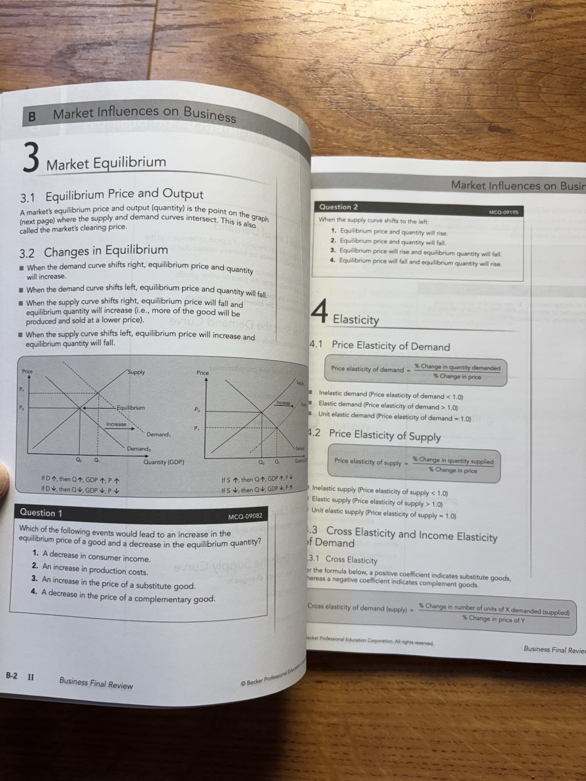 Becker Professional Education CPA Exam Review – V 4.1 Business Final Review…