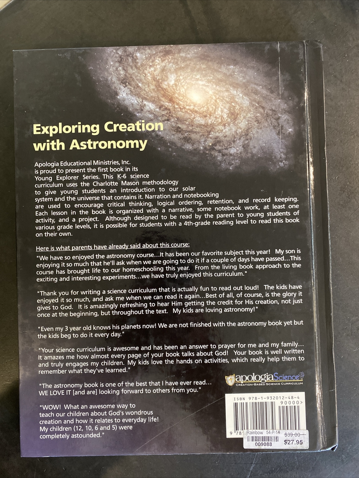 Exploring Creation With Astronomy (Young Explorer Series)