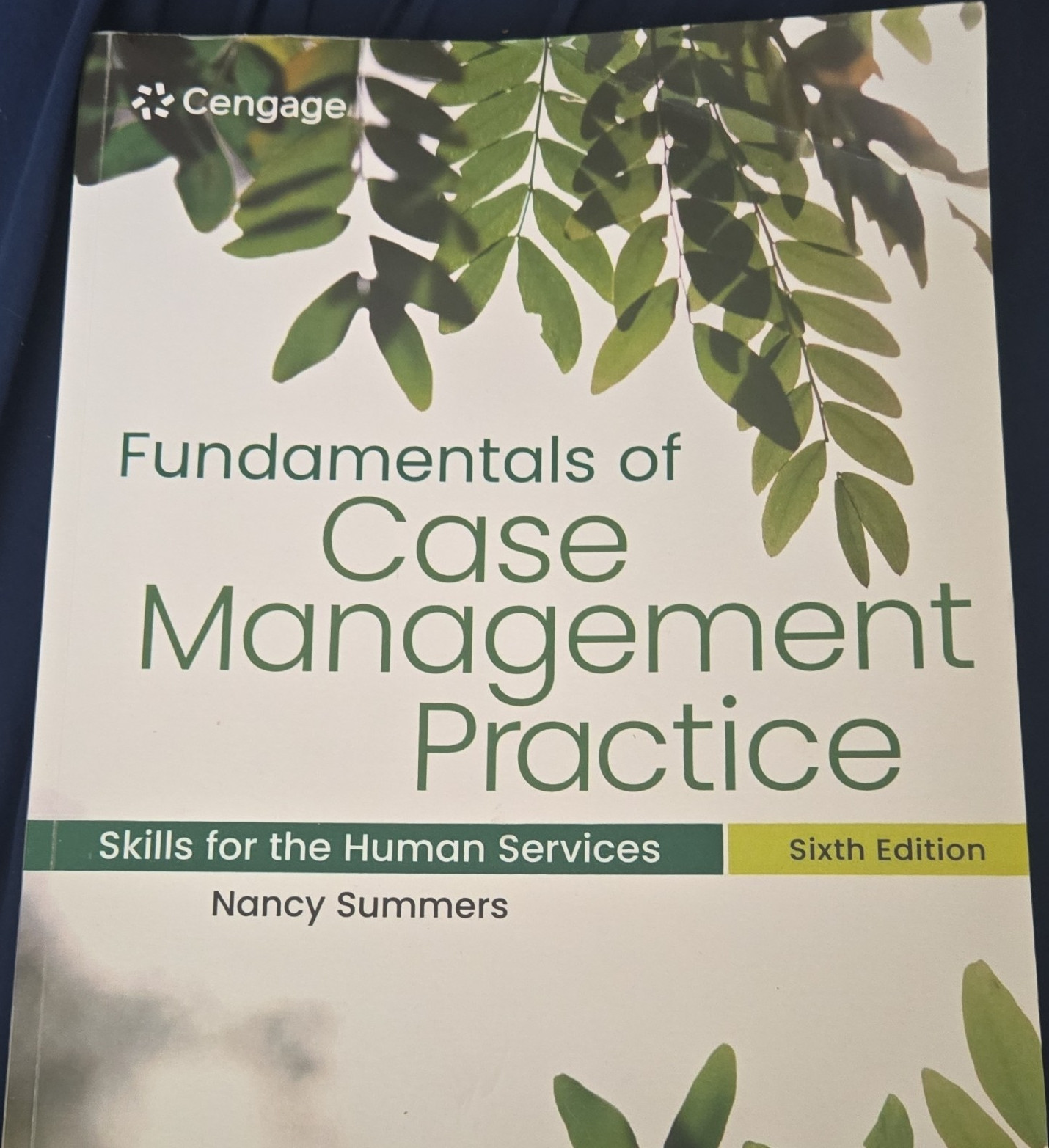 Cengage Fundamentals of Case Management Practice Sixth Edition Nancy Summers