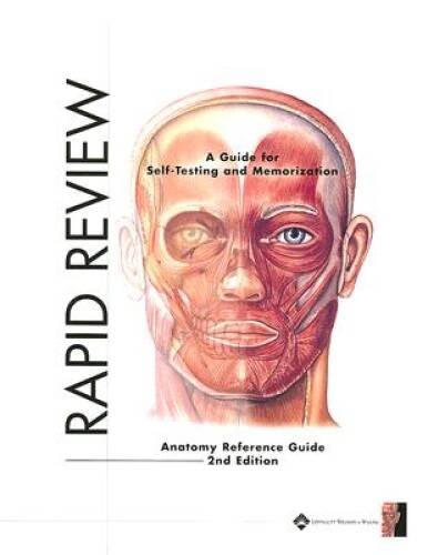Rapid Review: Anatomy Reference Guide – Spiral-bound – GOOD