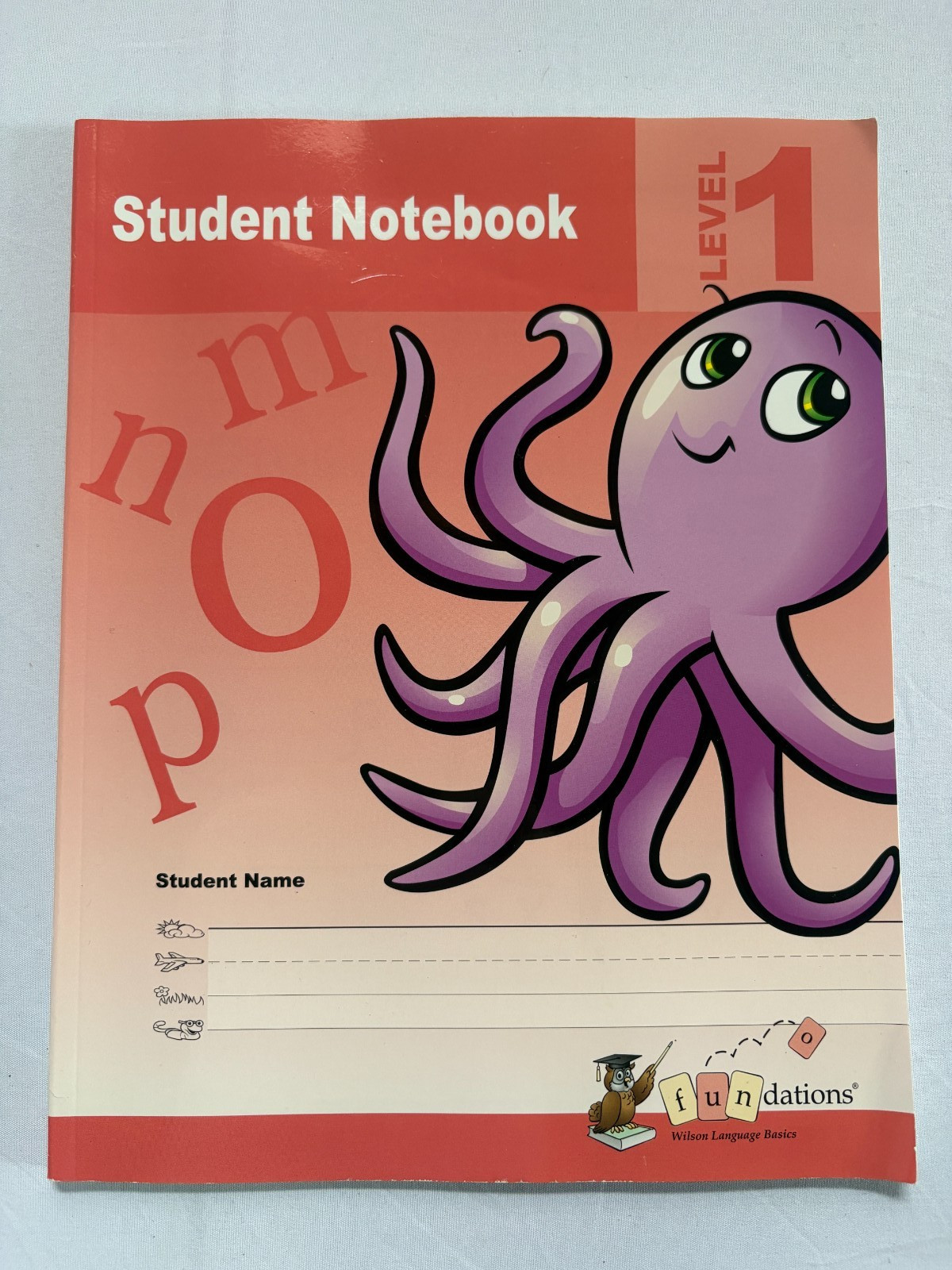 Very Good Wilson Fundations Student Notebook Level 1 Phonics Single