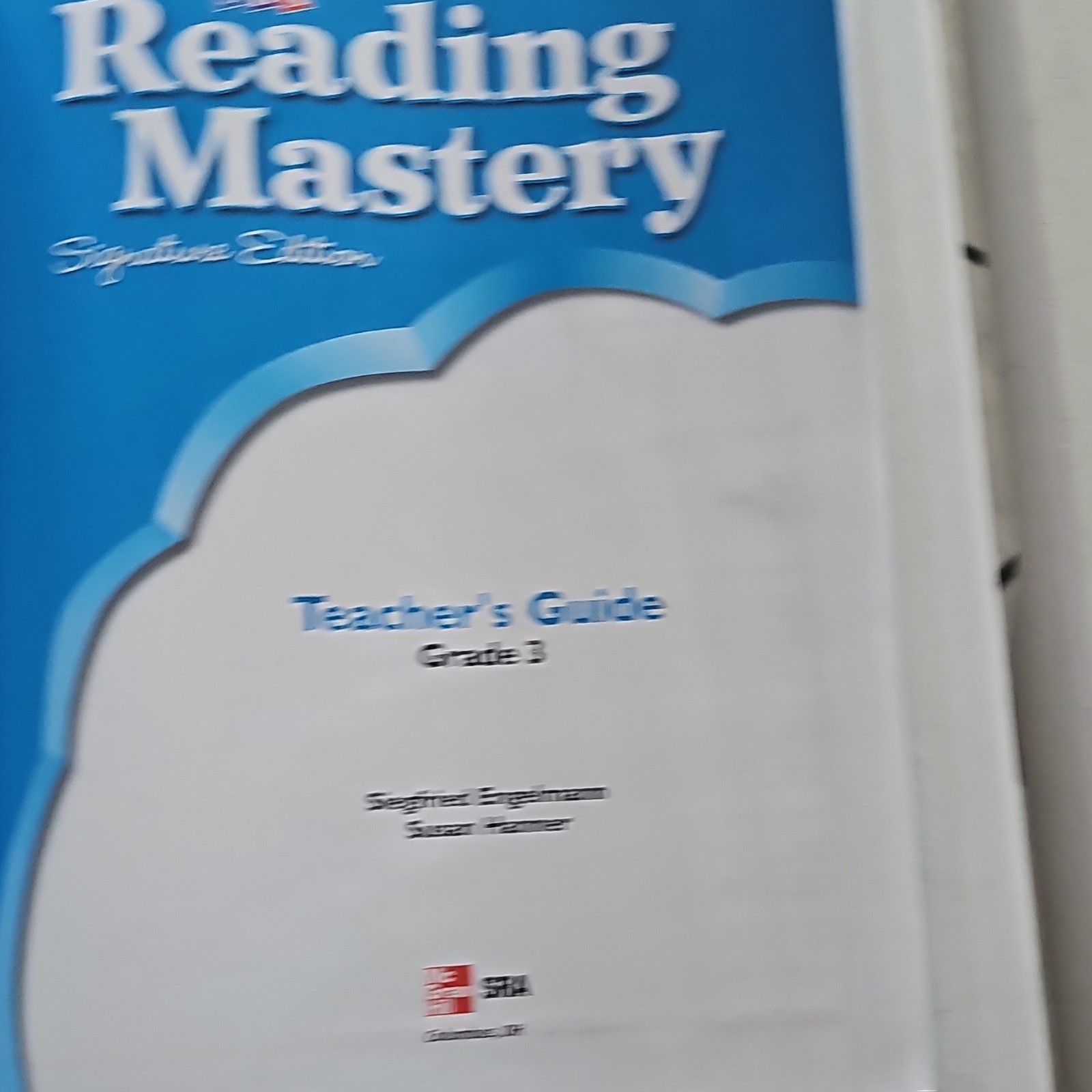 SRA/McGraw-Hill Reading Mastery Signature Ed Teacher’s Guide Grade 3 2008