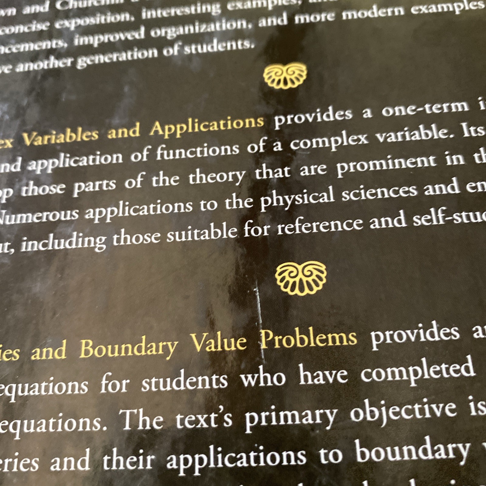 Complex Variables and Applications (Brown and Churchill) 9th