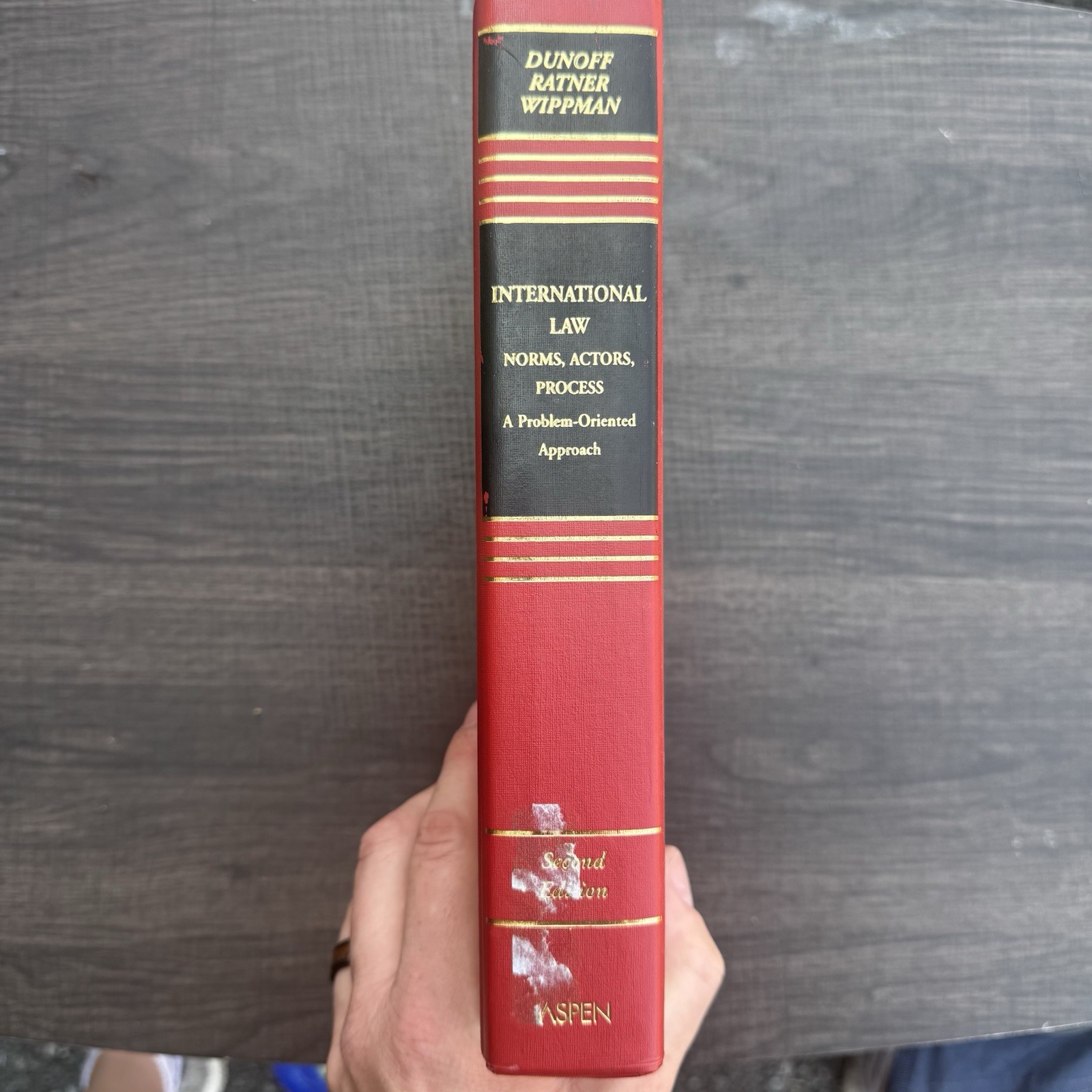International Law: Norms, Actors, – Hardcover, by Jeffrey Dunoff; Monica 2nd Ed.