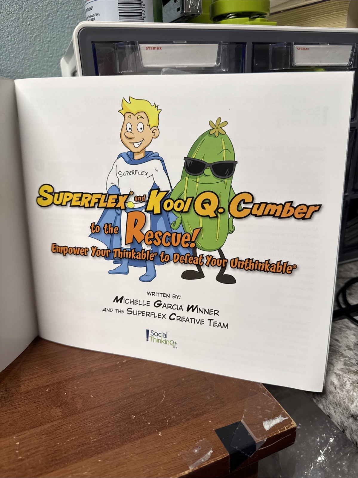Superflex and Kool Q. Cumber to the Rescue! by Michelle Garcia Winner