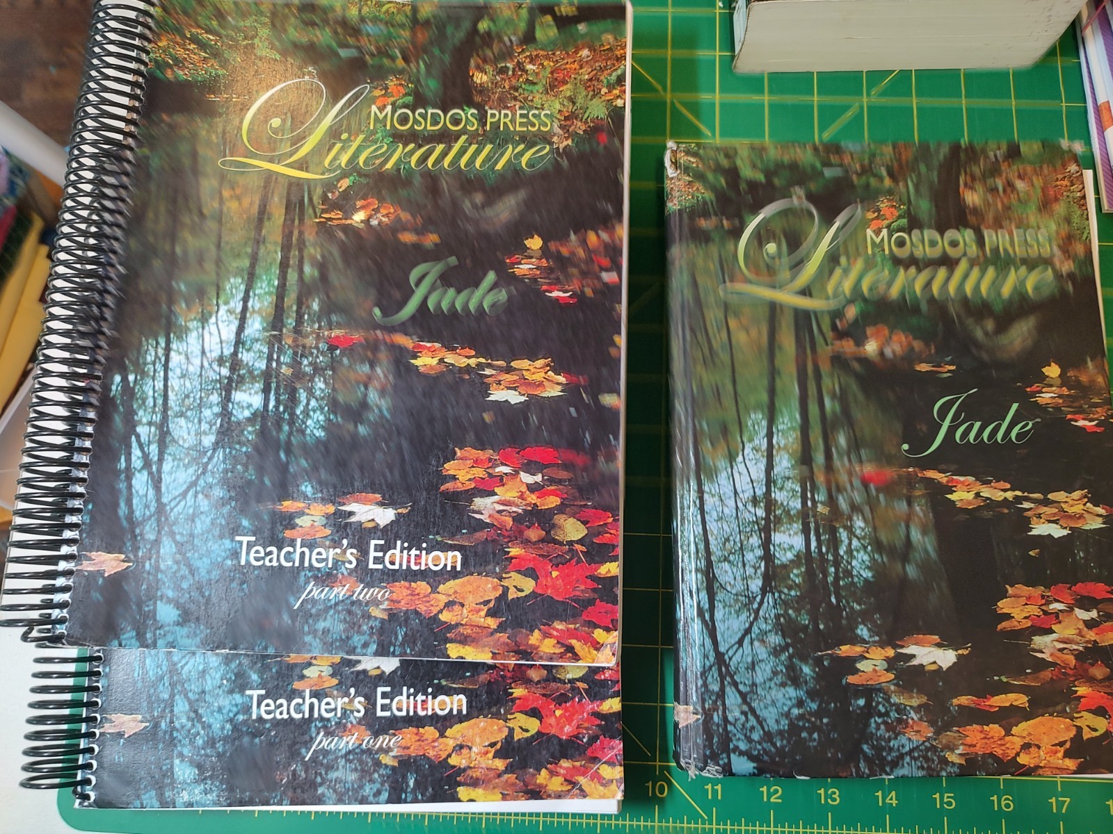 Mosdos Press Literature Jade Teacher’s Edition Spiral Bound Literature Textbook