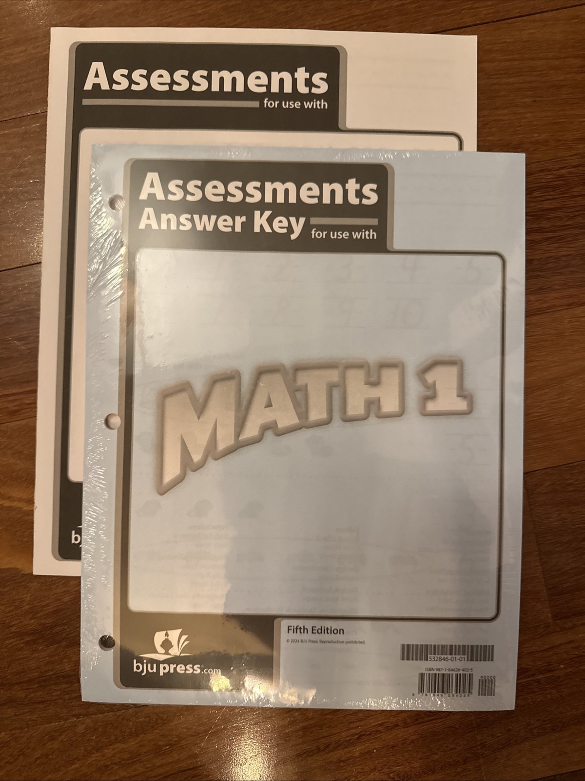BJU Math 1 5th Edition Complete Subject Homeschool Kit- BRAND NEW IN BOX