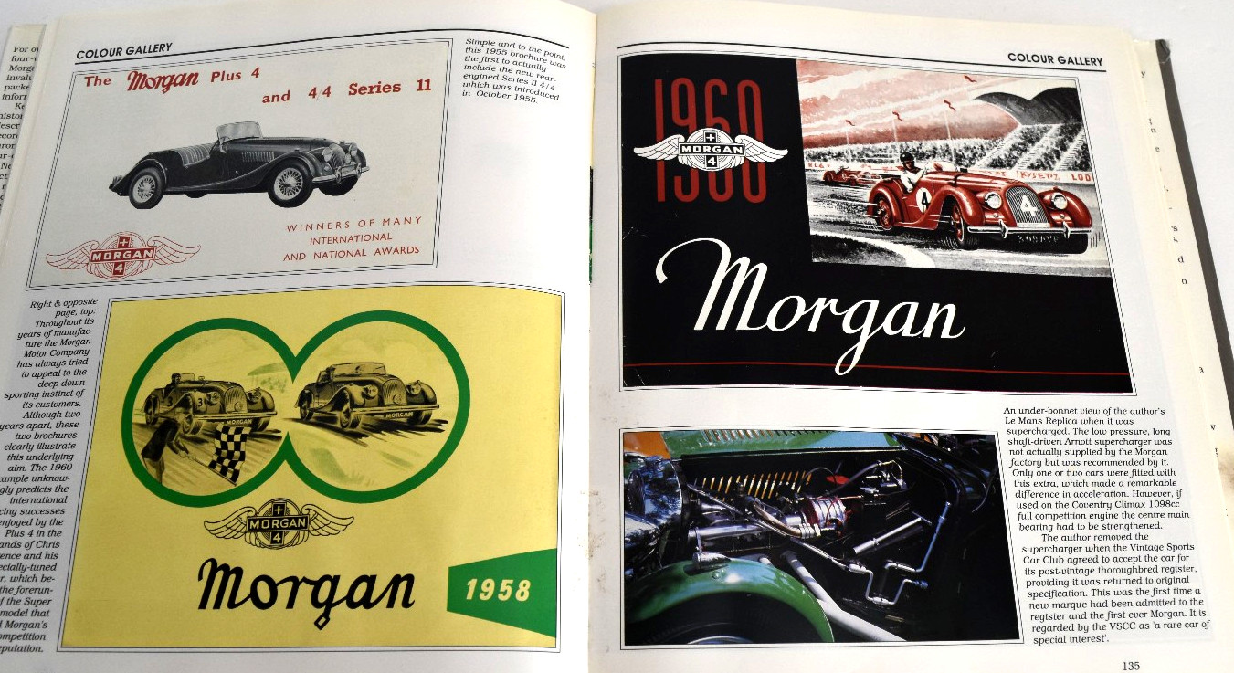 Completely MORGAN Foor Wheelers 1936 to 1968 by Ken Hill, Veloce *ACCEPTABLE*