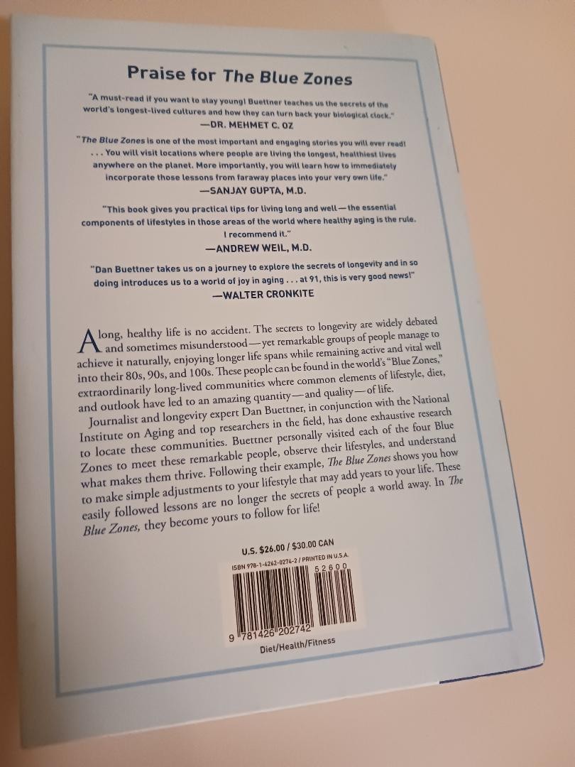 The Blue Zones Ser.: The Blue Zones : Lessons for Living Longer from the People