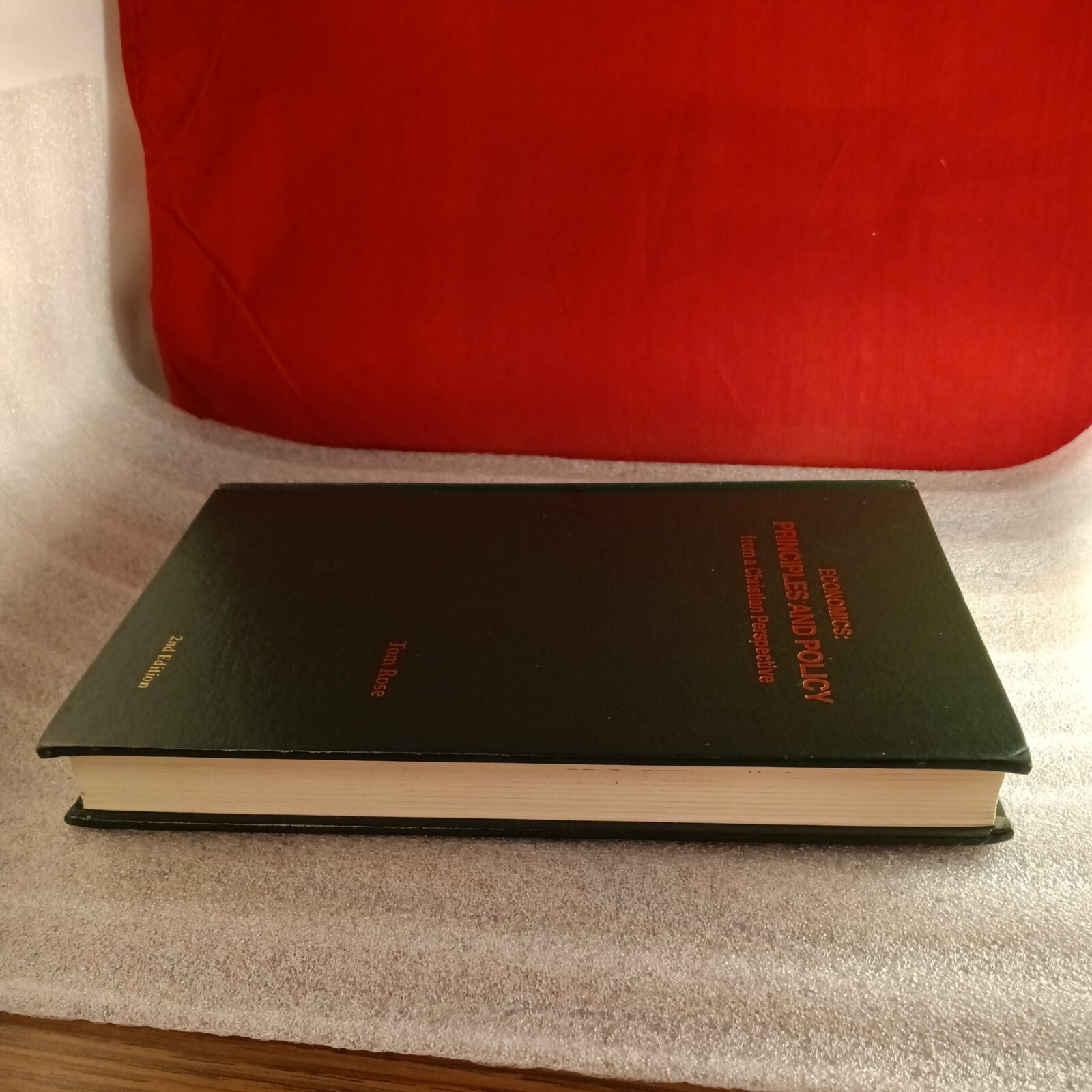 2 ECONOMICS BOOKS Principles Policy from A Christian Perspective & Honest Money