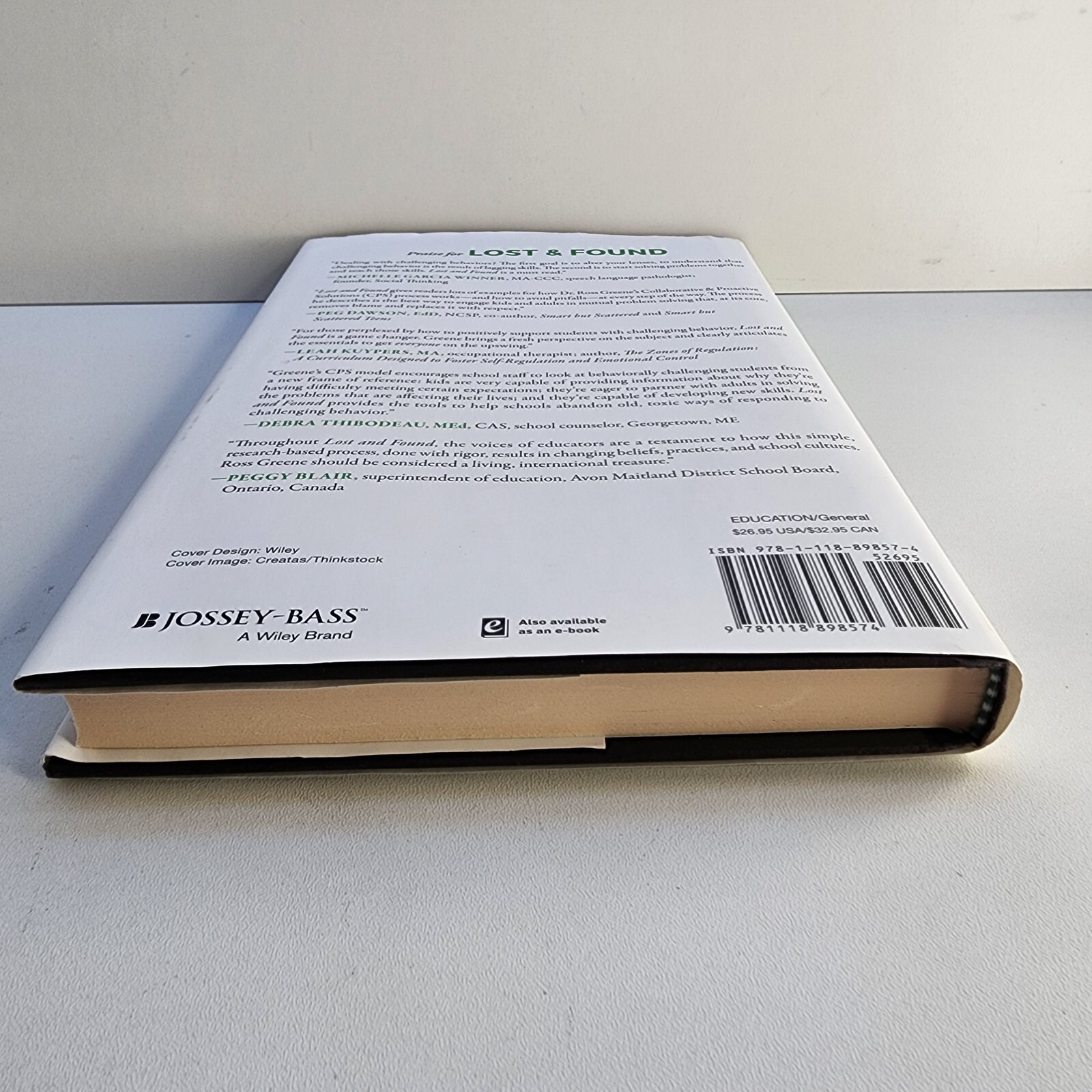 Lost and Found Ross W Greene Hardcover Very Good Condition