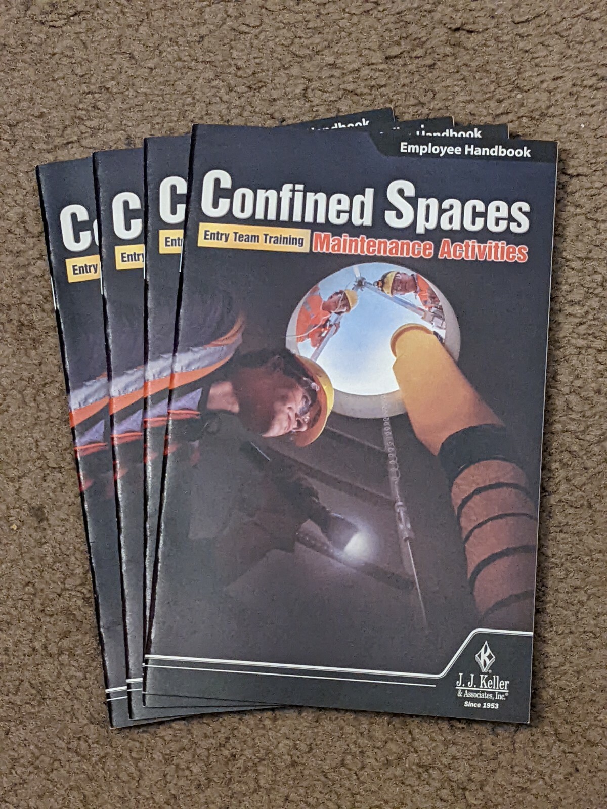 “Confined Spaces” JJ Keller Employee Handbook! 4 Copies! GREAT Condition!
