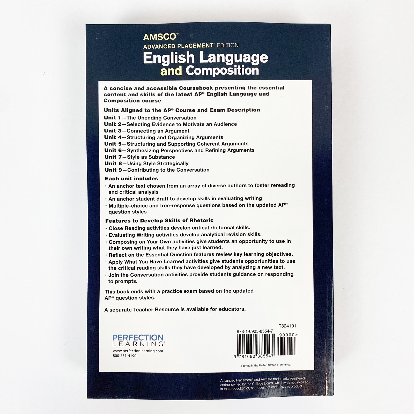 AMSCO AP Advanced Placement – English Language and Composition FREE PRIORITY