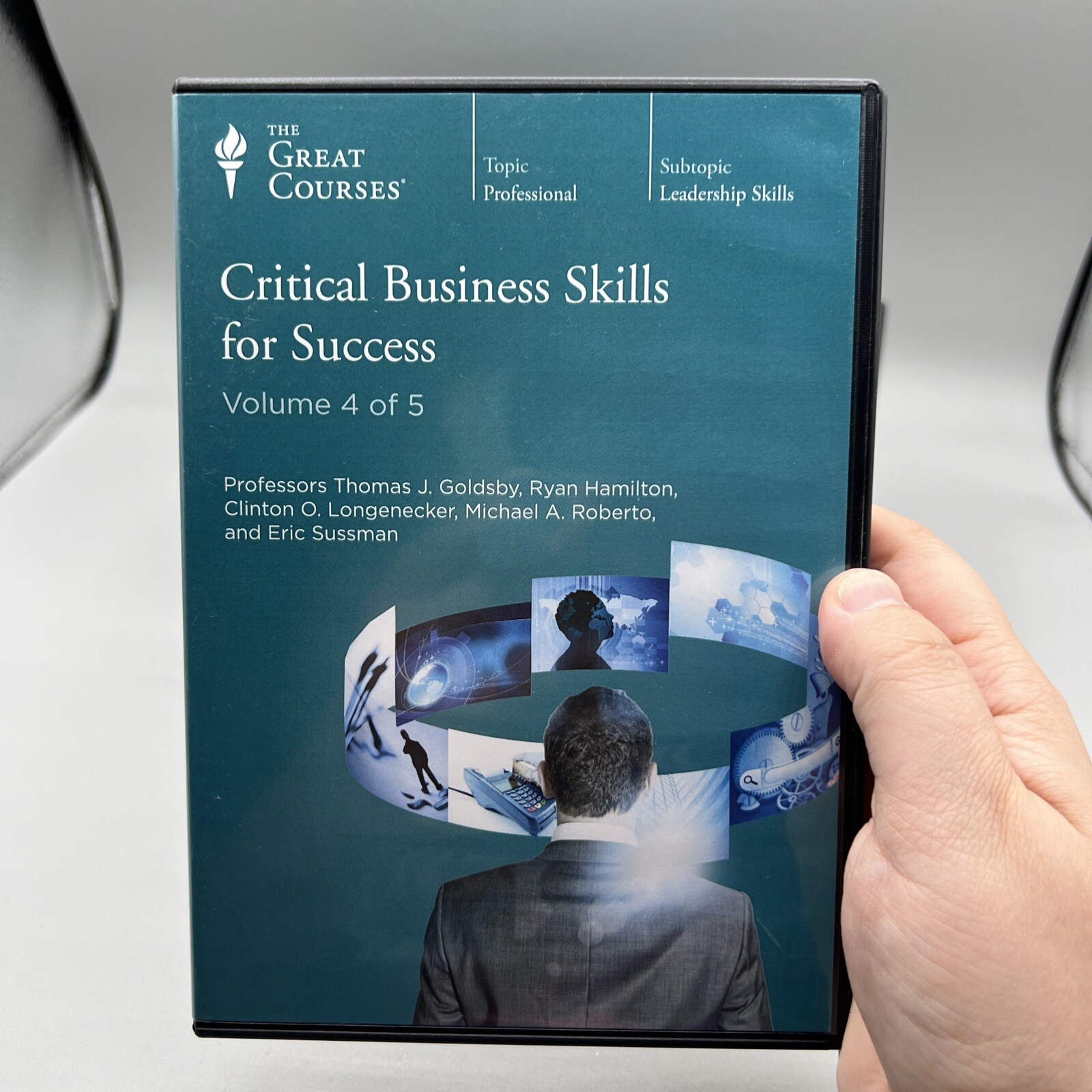 Great Courses Critical Business Skills, Guidebook, 3 Lecture Books, 4 DVD’s