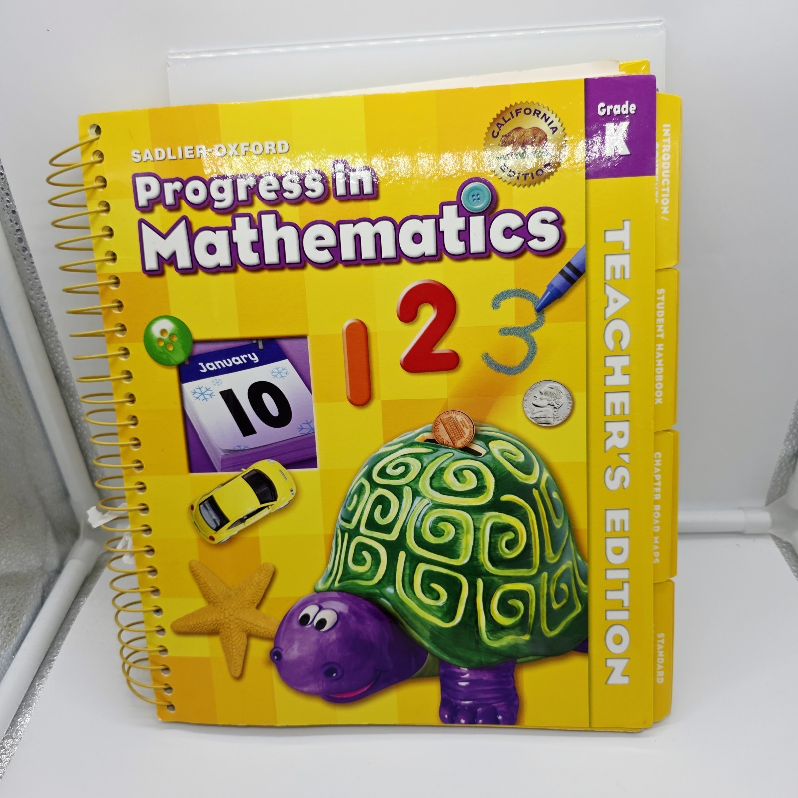 Progress in Mathematics Grade K Teachers Edition Sadlier Oxford Workbook