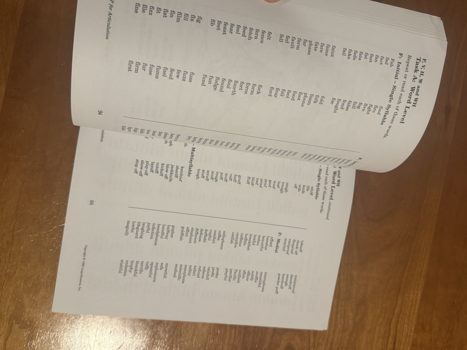 1998 Linguisystems HELP for ARTICULATION 1998 Vintage Exceptional condition