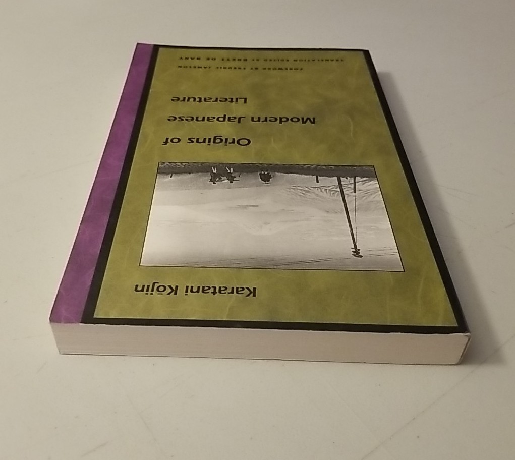 Origins of Modern Japanese Literature Paperback Kojin Karatani Paperback