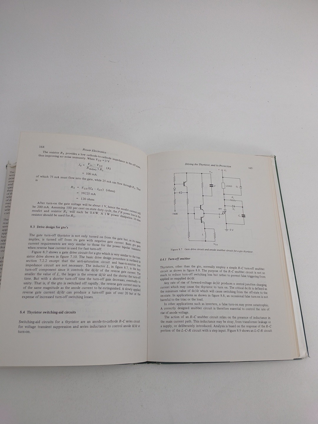 Power Electronics: Devices, Drivers and Applications By B.W. Williams HC 1987