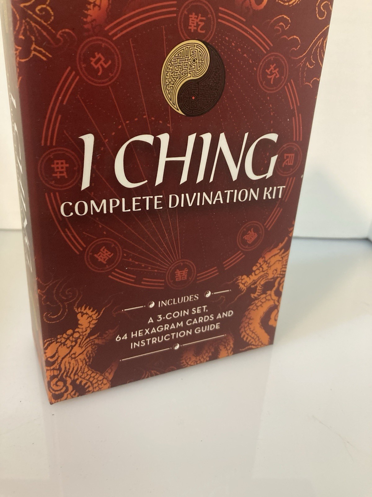 I Ching Complete Divination Kit: A 3-Coin Set, 64 Hexagram Cards and Instruction