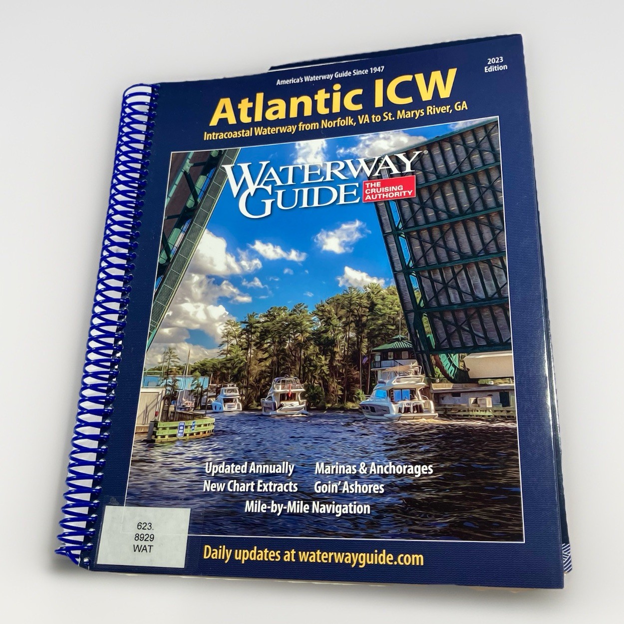 Waterway Guide Atlantic ICW 2023 Marinas & Anchorages Mile by Mile Navigation